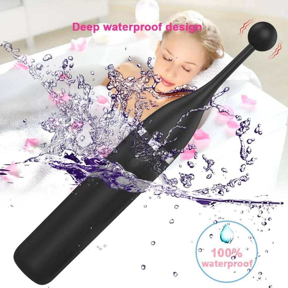 Female Clitoris Vibrator with 3 Caps – G-Spot Masturbation Massage