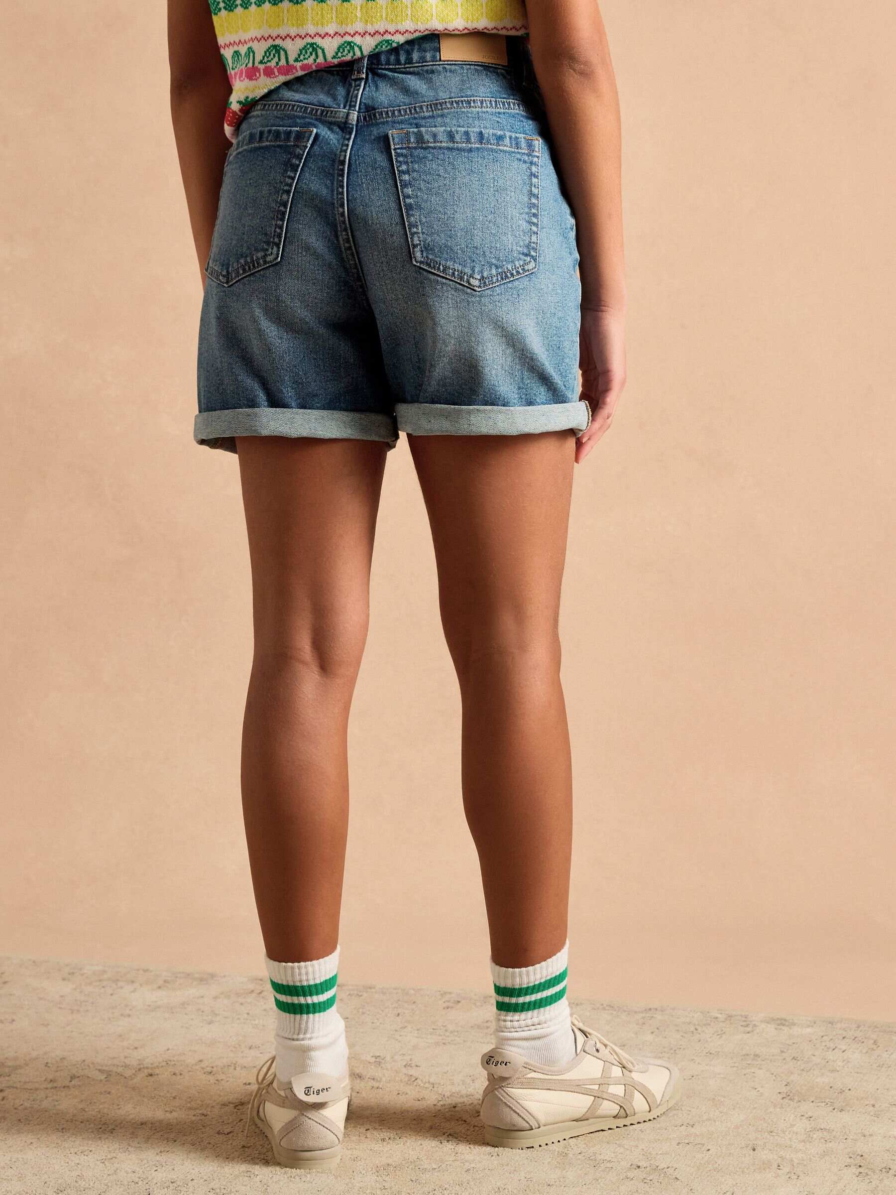 Blue Denim Shorts