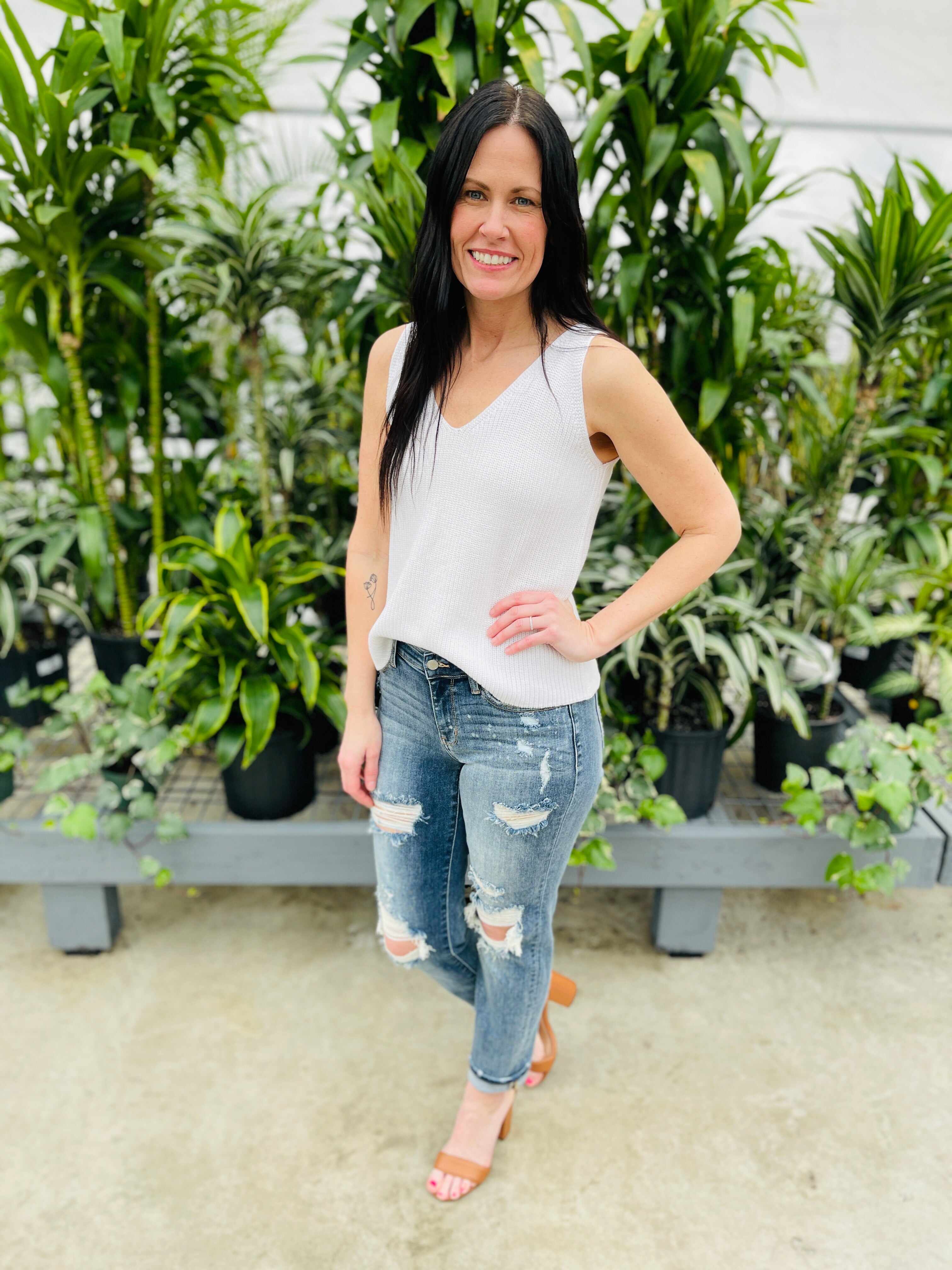 Restock! REG/CURVY Somewhere On a Bleach Mid Rise Boyfriend Jeans