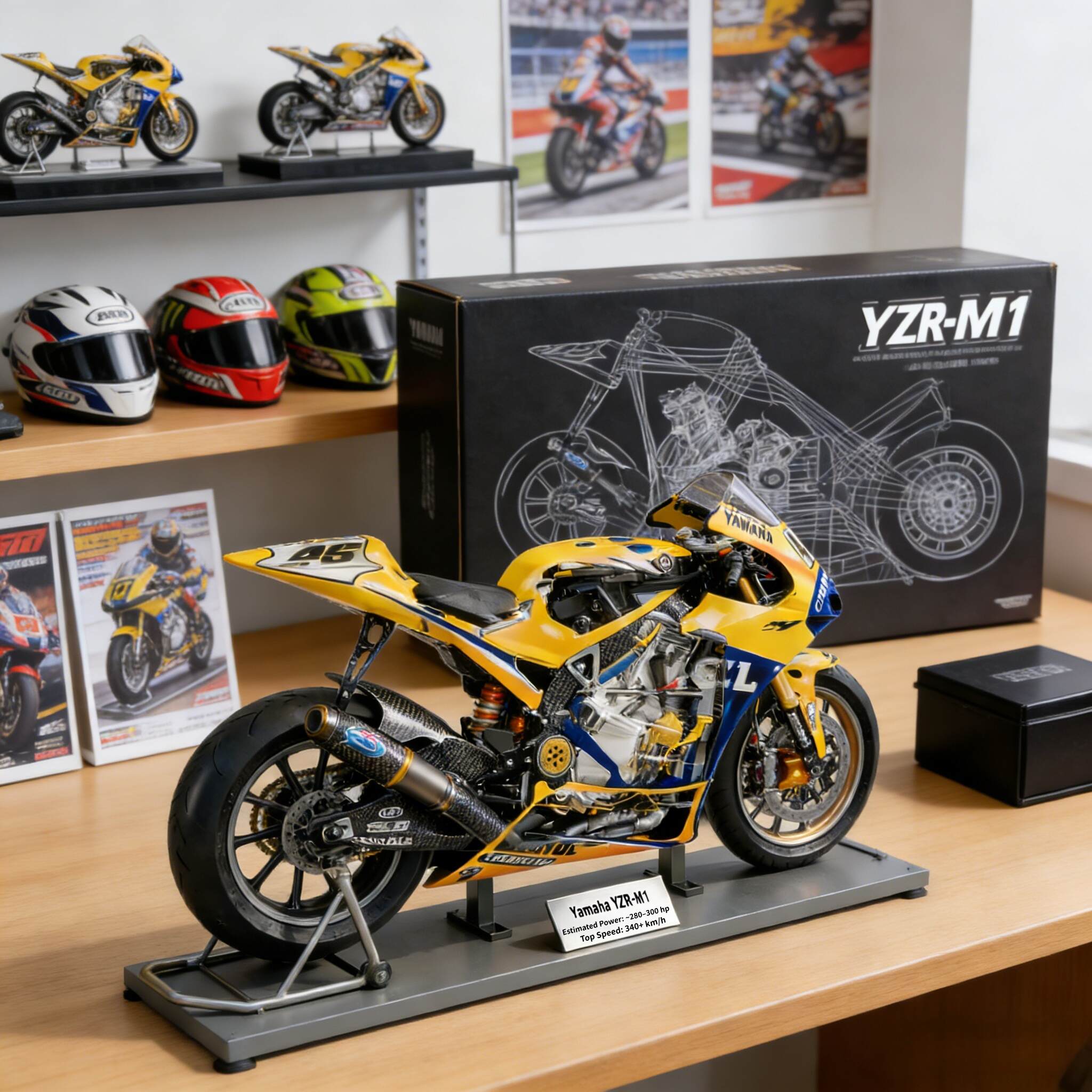 Yamaha YZR-M1 Engineering Display Model