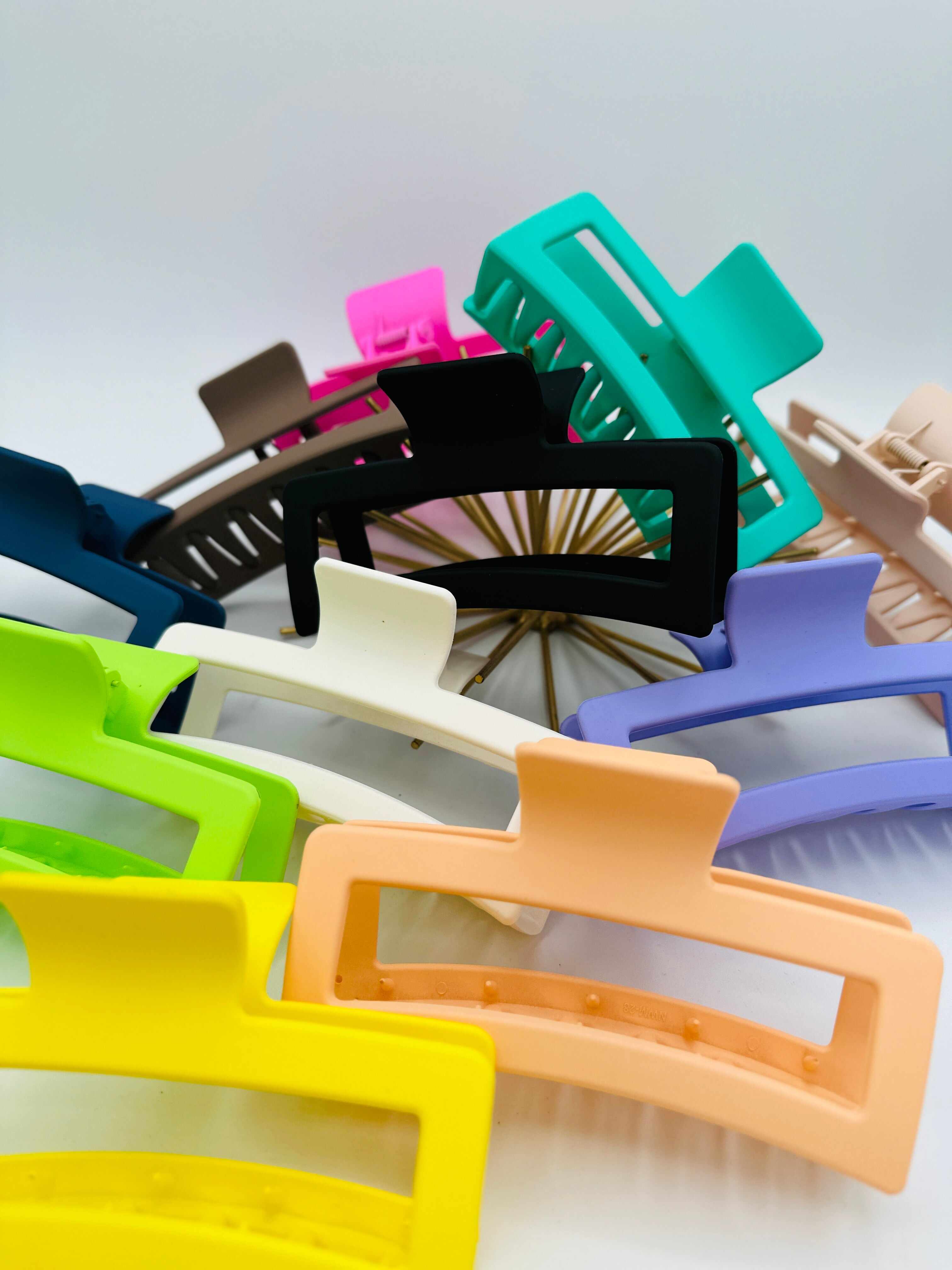 Rectangle Hair Clip- Multiple Colors!