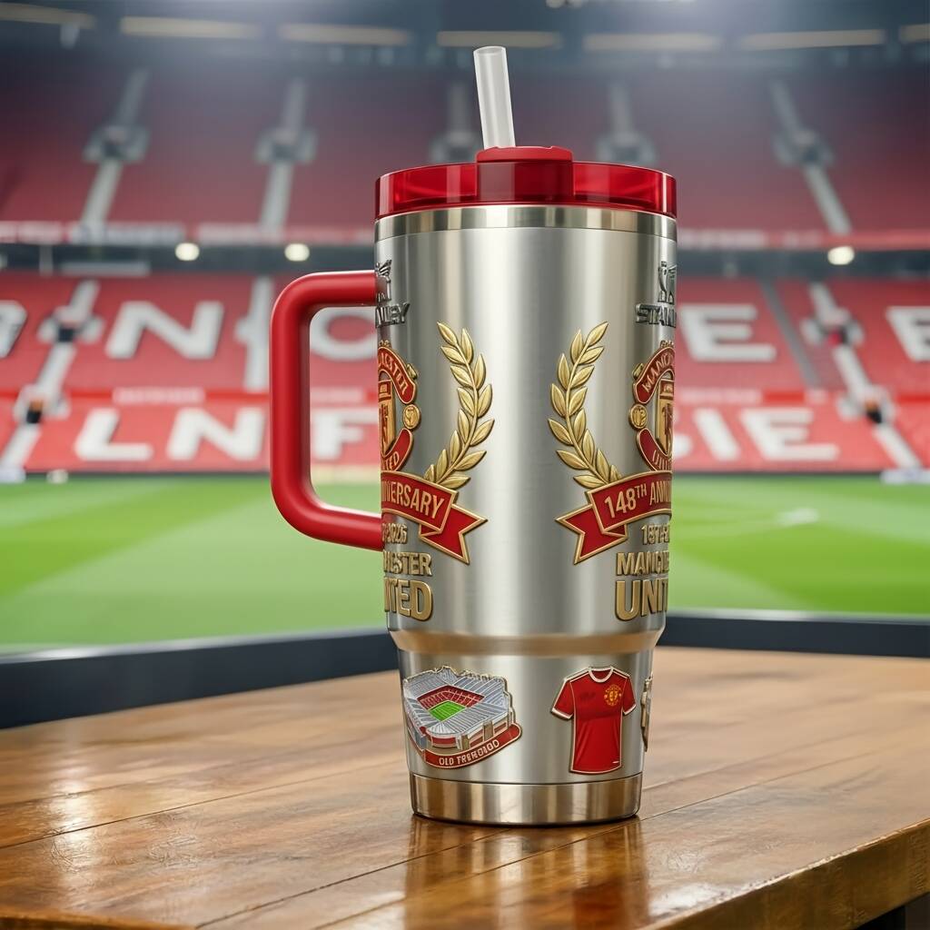 Manchester United 148th Anniversary Tumbler