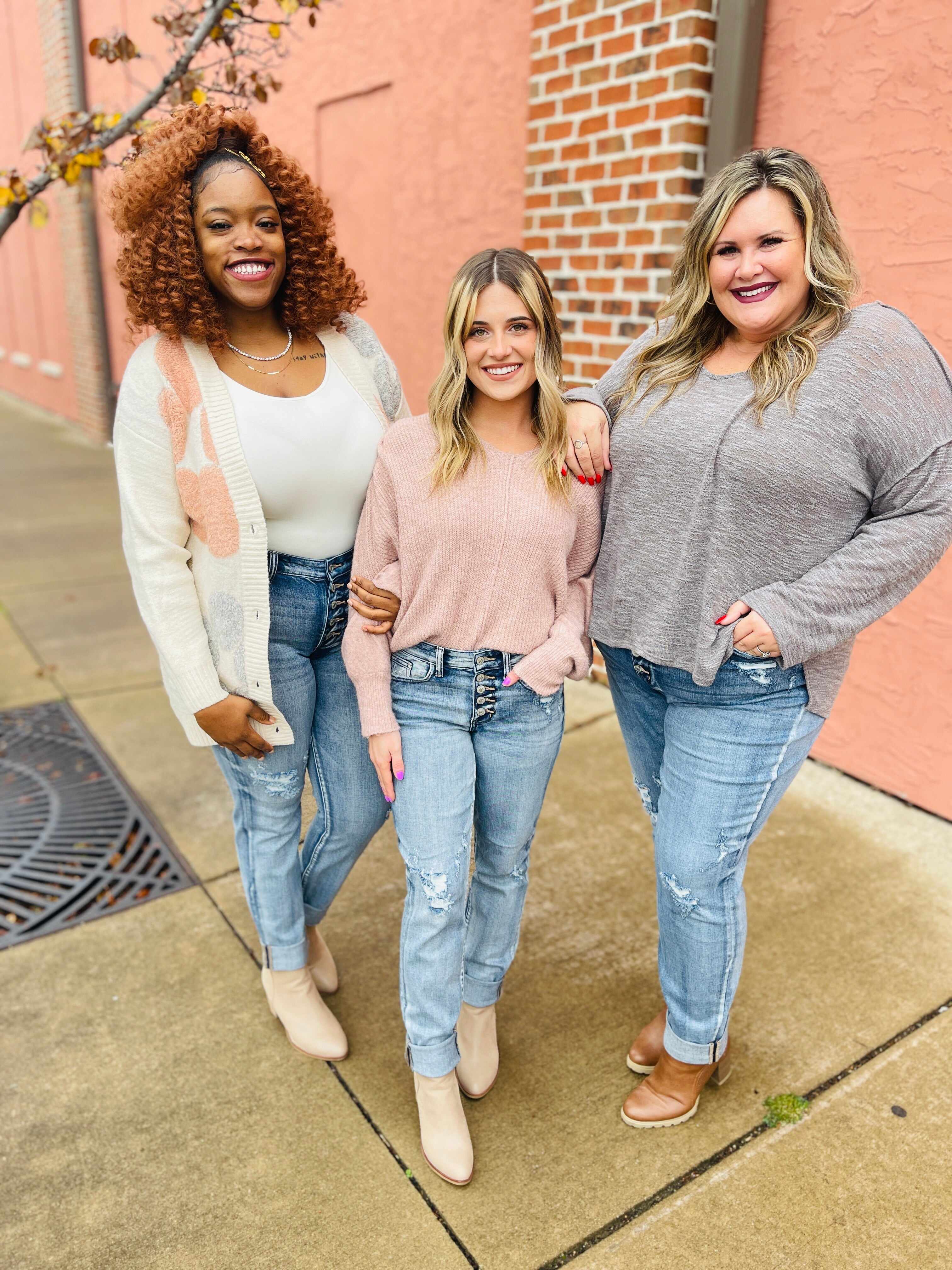 PLUS/REG Long Lost Boyfriend Long Inseam Jeans