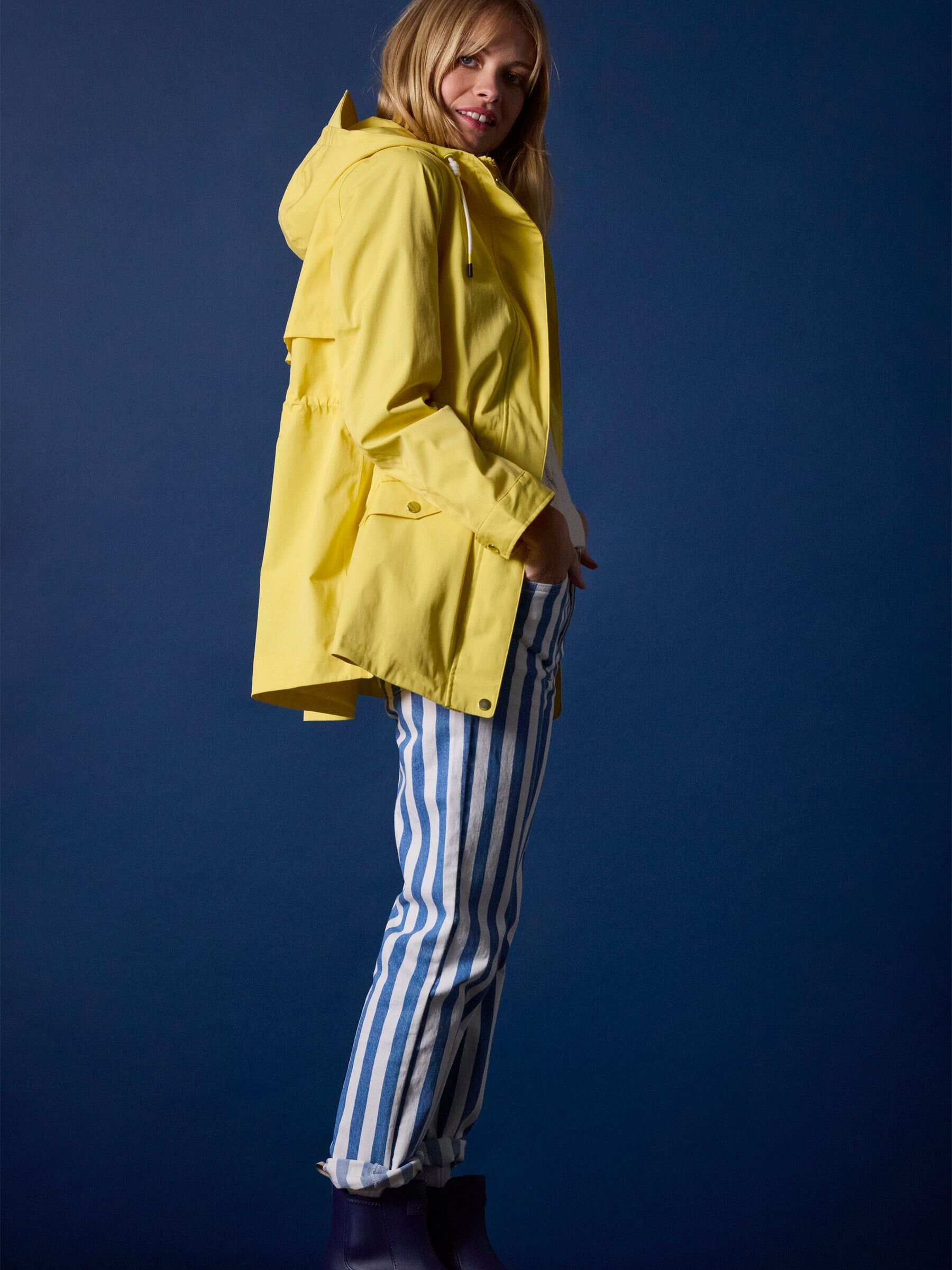 Portwell Yellow Waterproof Raincoat With Hood
