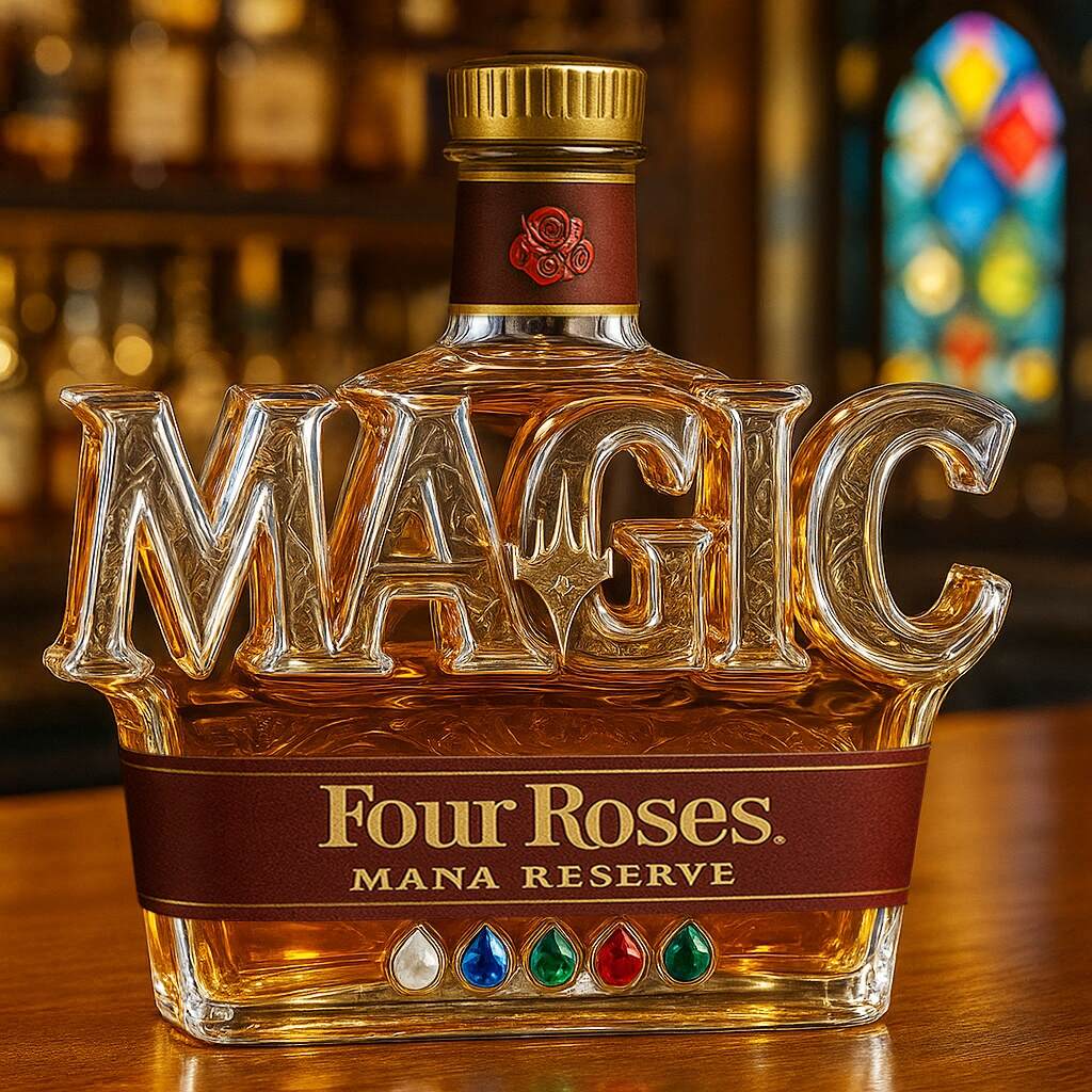 Magic: The Gathering Whiskey Bottle
