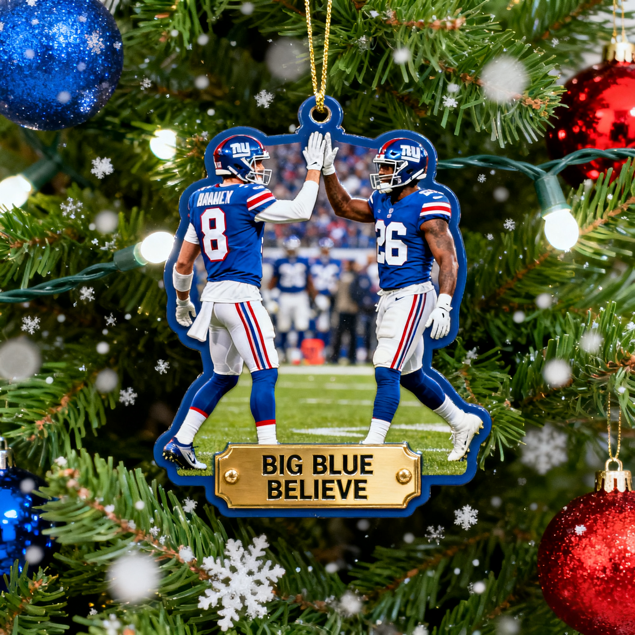 NFL Team Spirit Christmas Ornament Collection