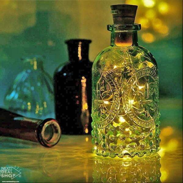Led Wine Bottle Cork Fairy Lights