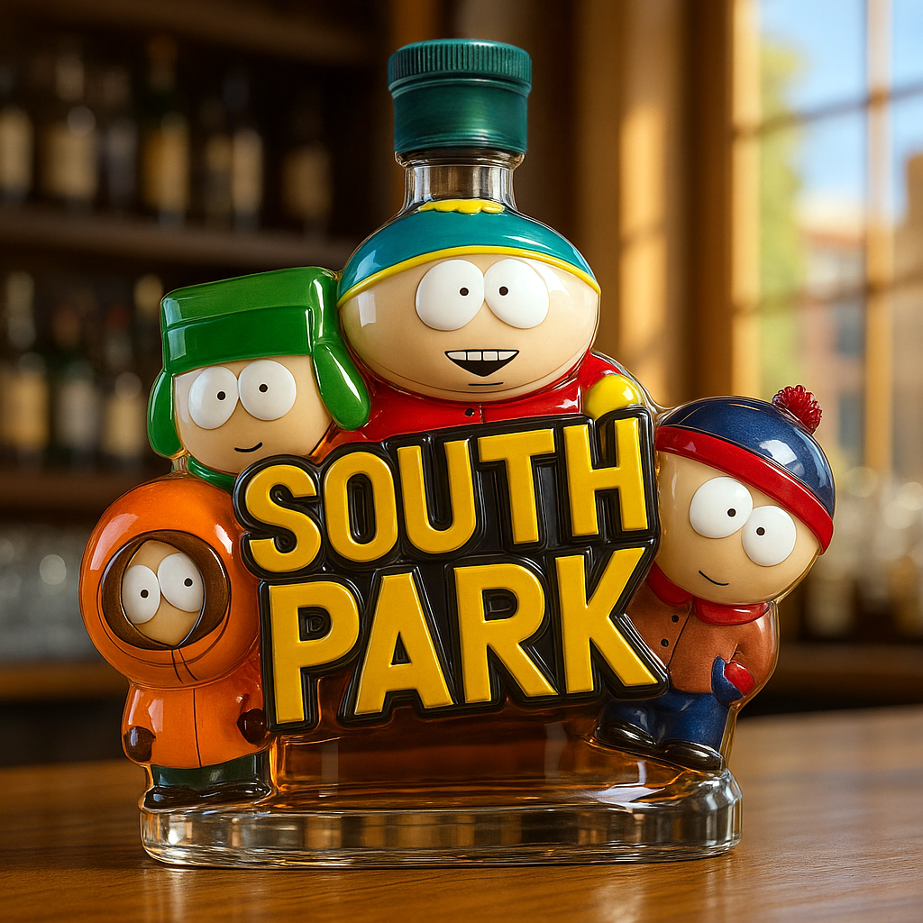 South Park Whiskey Bottle