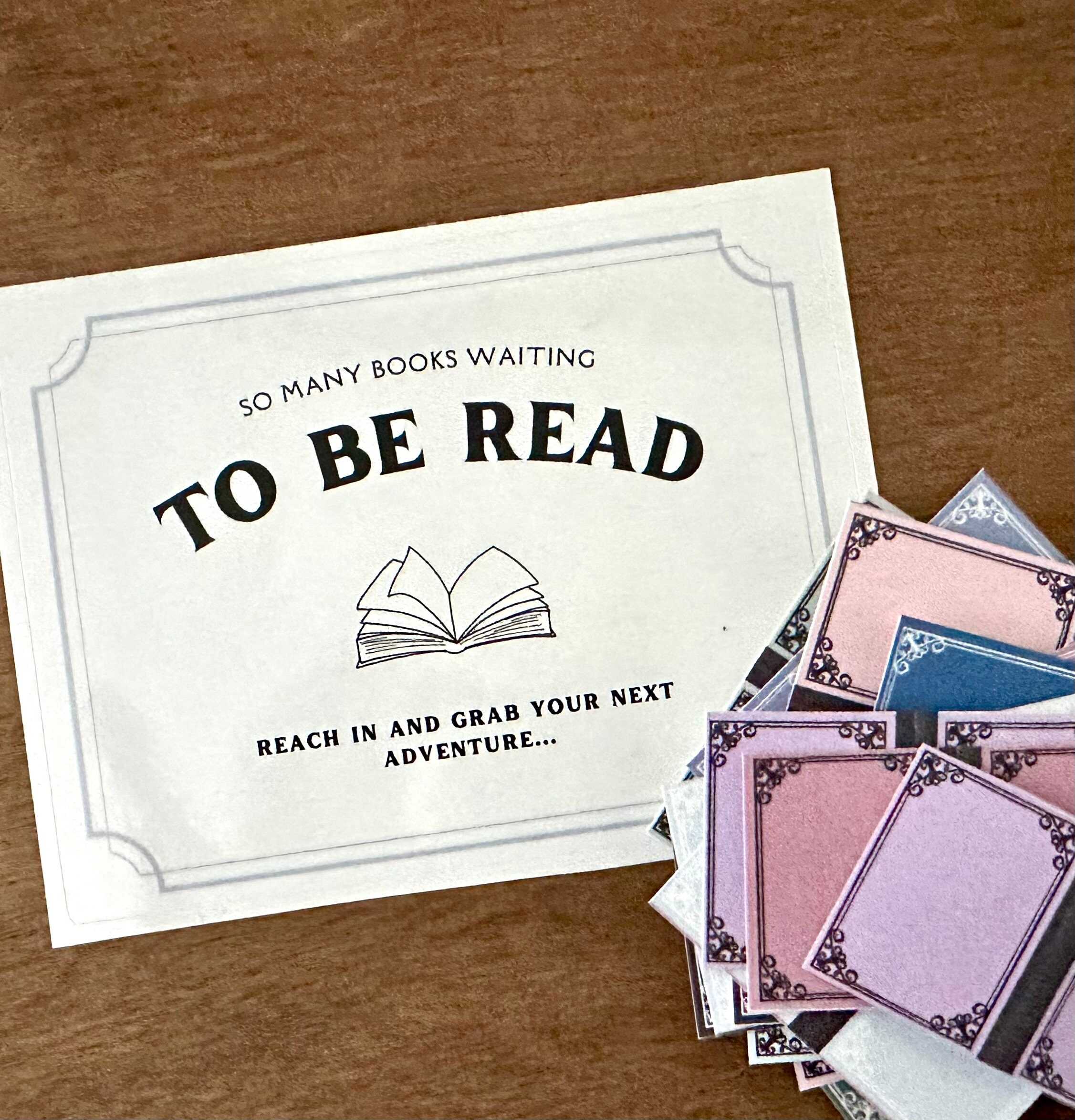 TBR Jar  |  Bookworm Gift