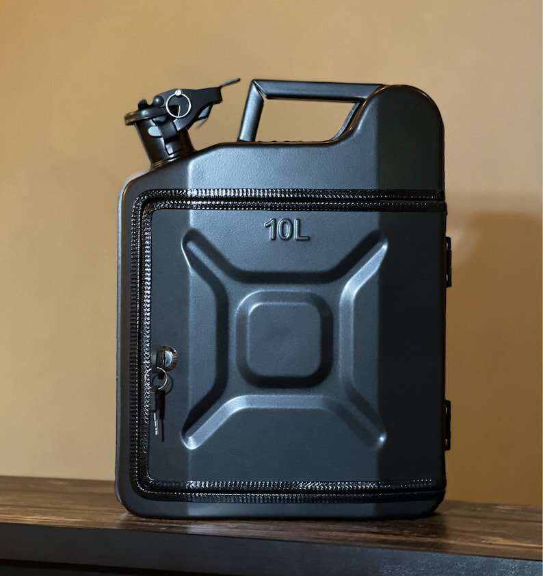10 L Jerry can mini bar for present, Custom original gift for a man, Party can mini bar, Canister bar, Mens gift bar for boss