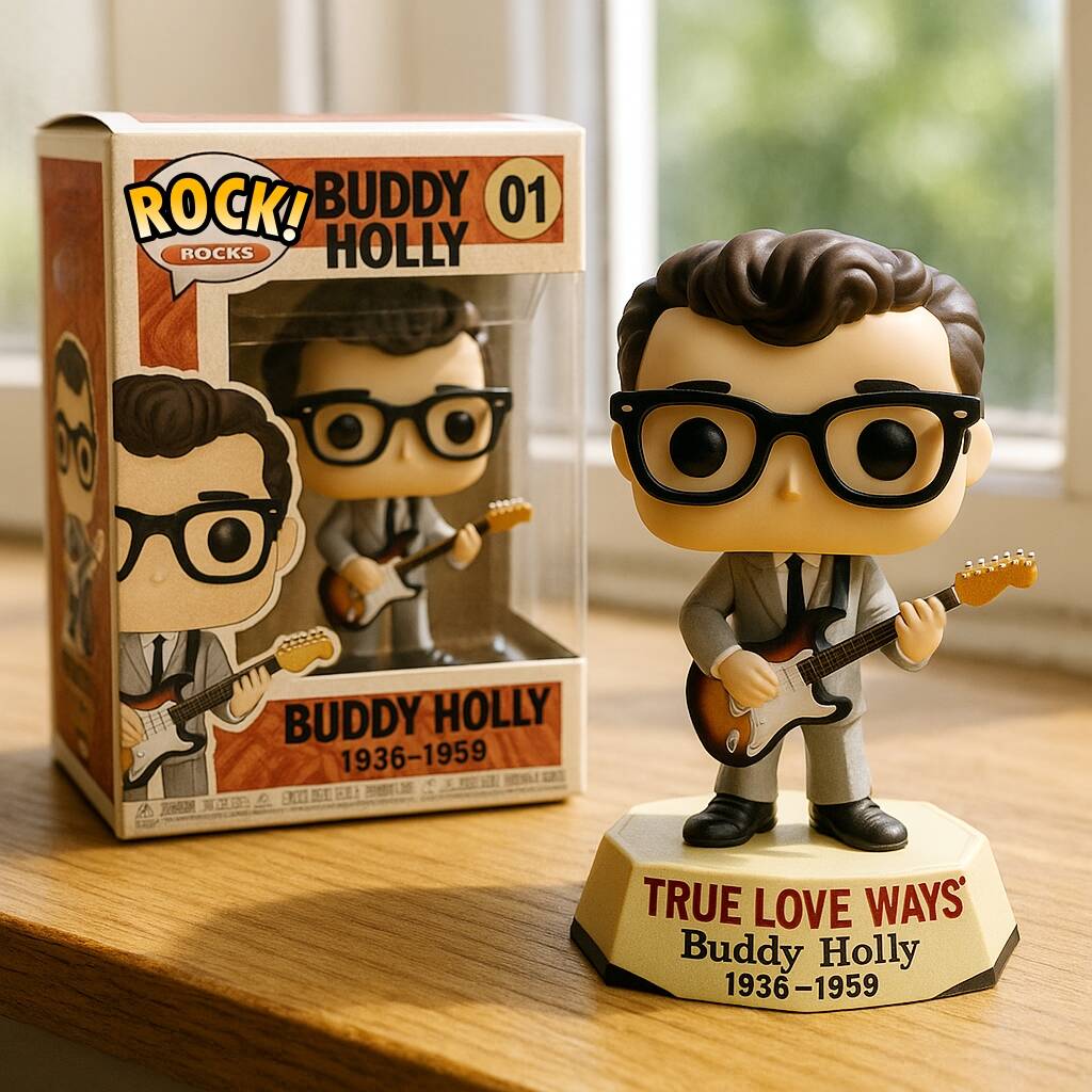 Buddy Holly 1936–1959 Memorial POP Figure