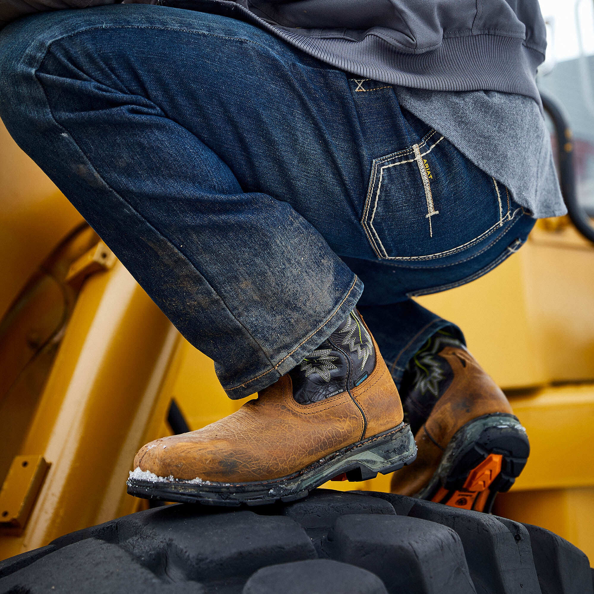 WorkHog XT Waterproof Carbon Toe Work Boot