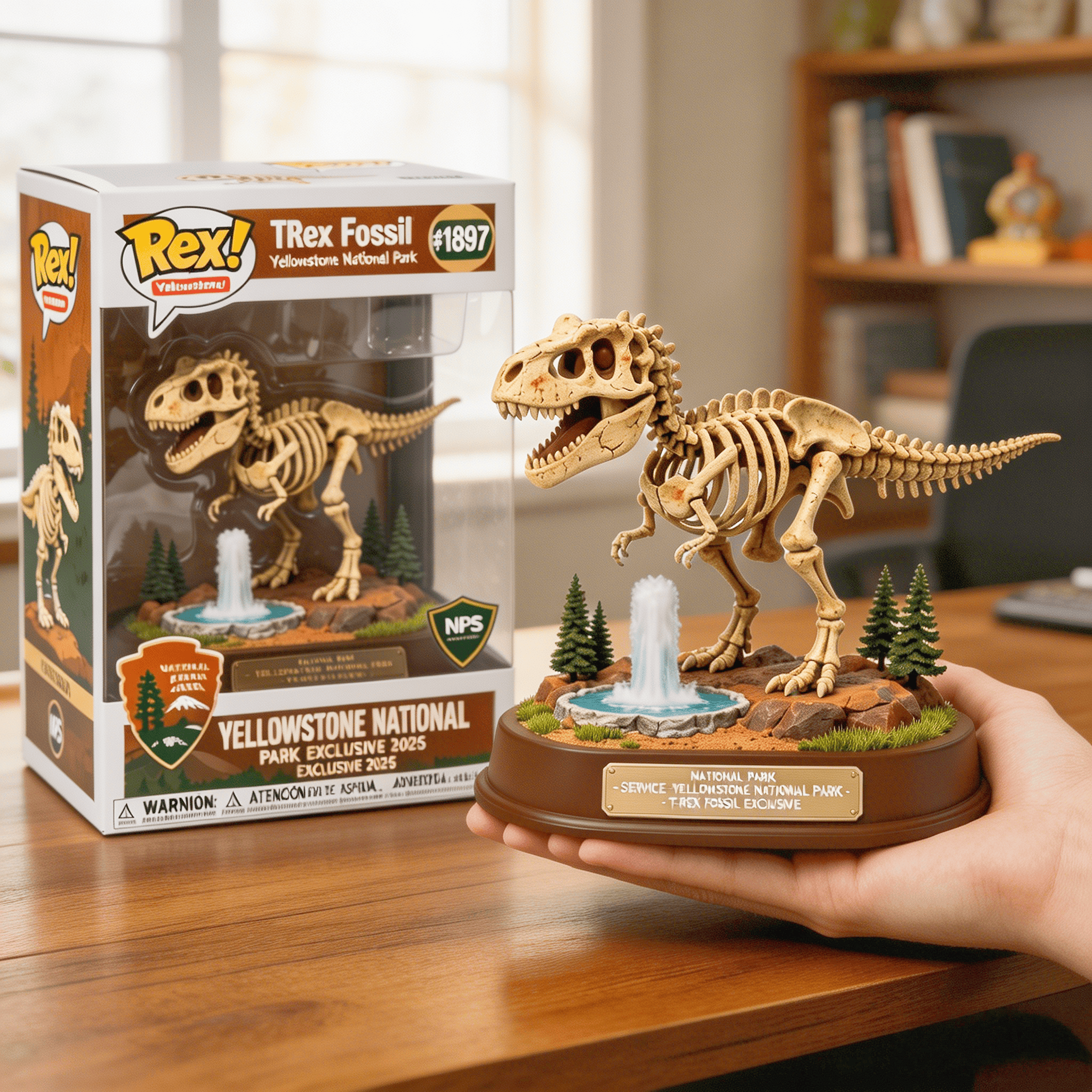 🦖Yellowstone T-Rex Fossil 1897 Funko Pop!