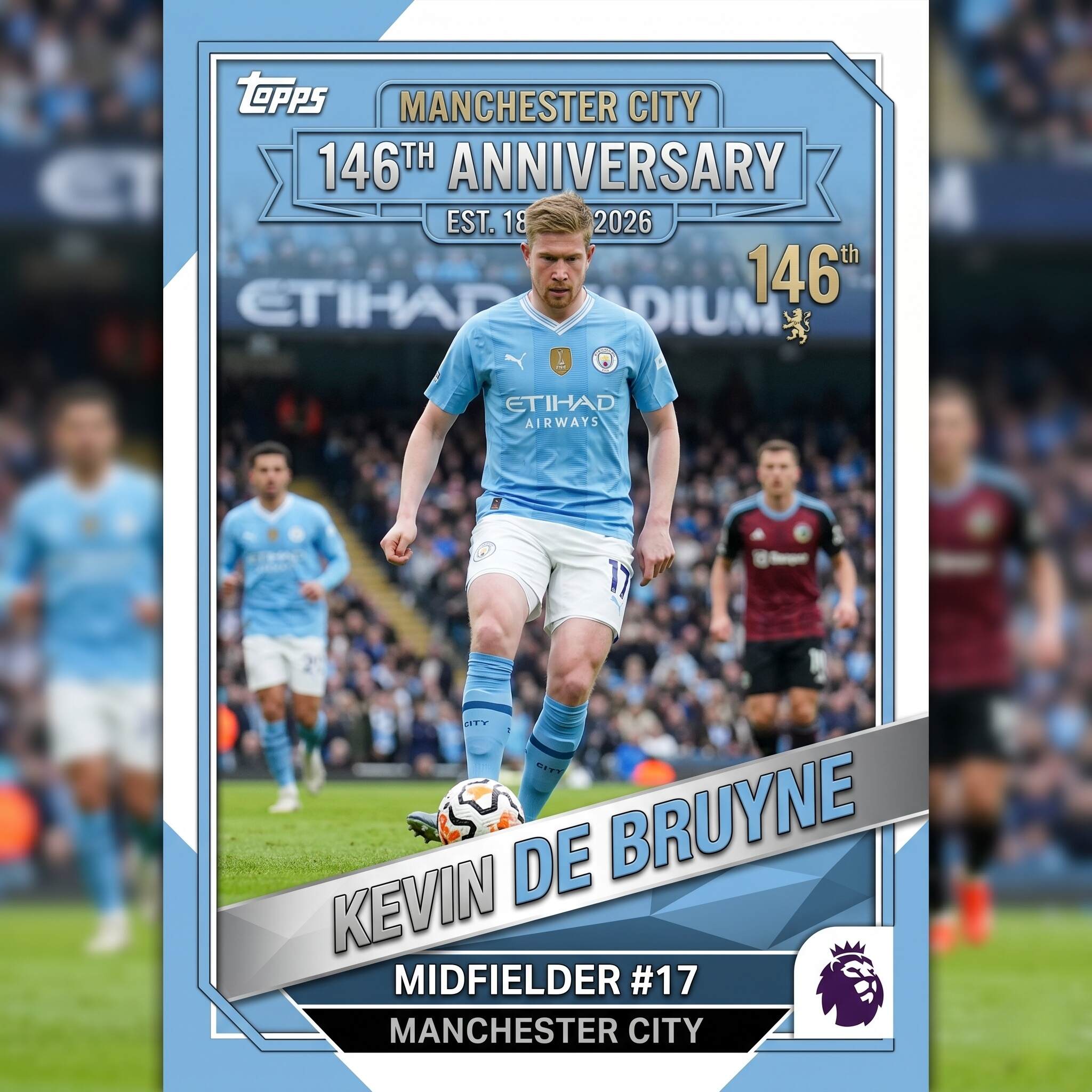 2026 Manchester City 146th Anniversary Legacy Collection Hobby Box