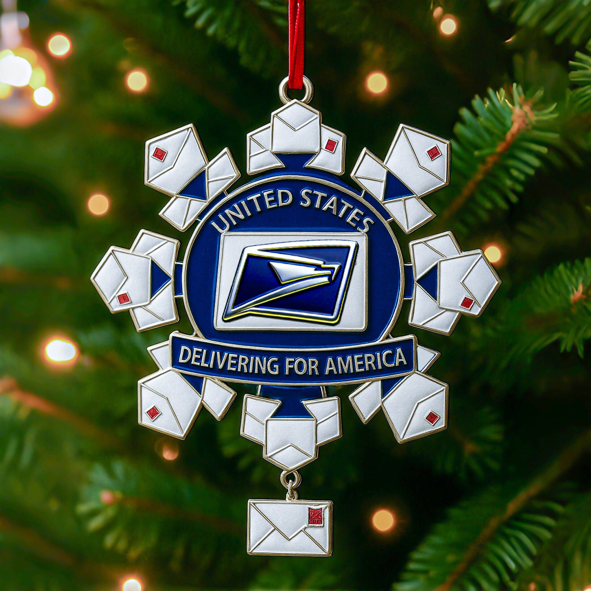 USPS 250th Anniversary Bell Ornament