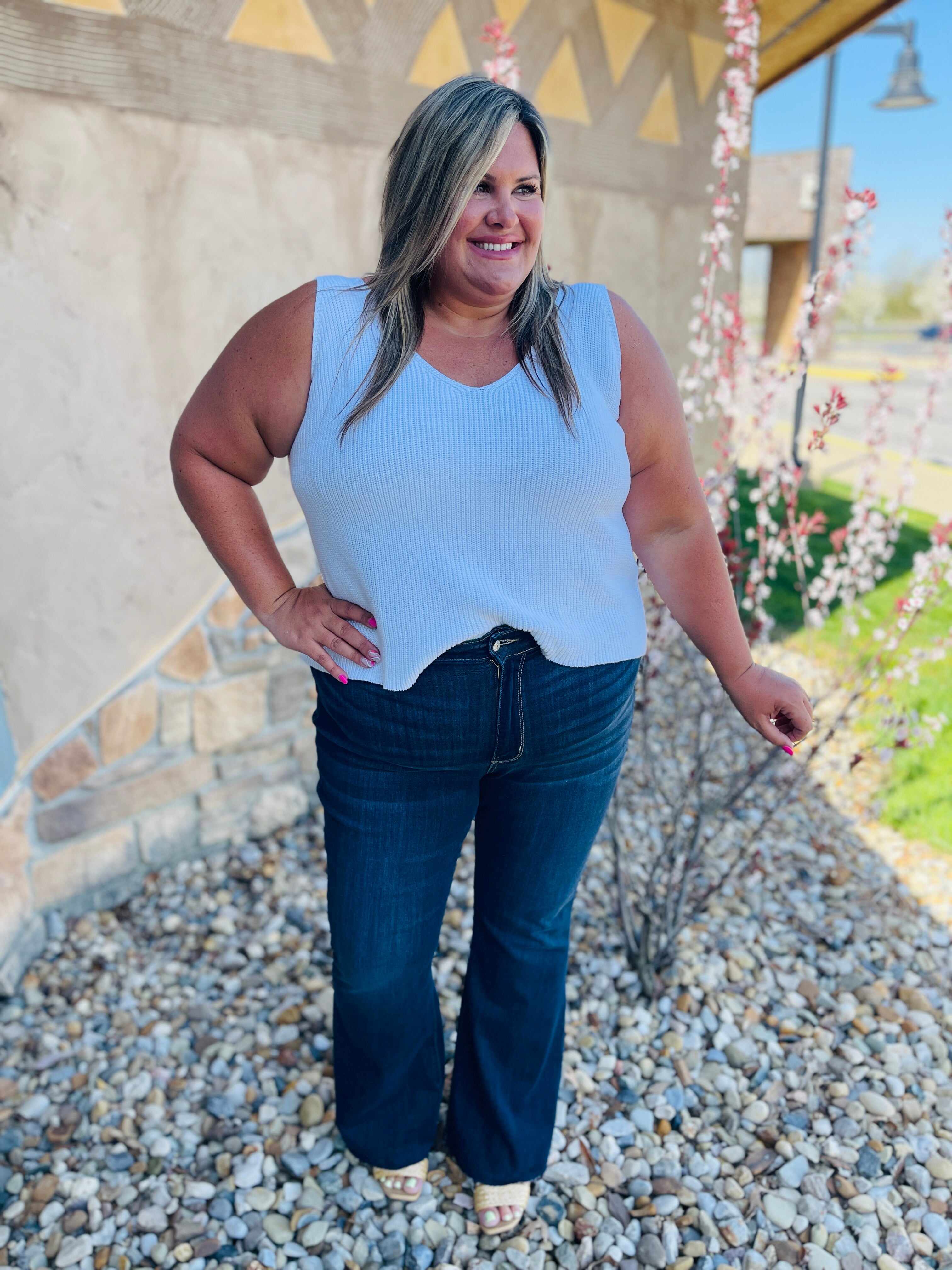 RESTOCK! REG/CURVY See Ya There Flare Jeans