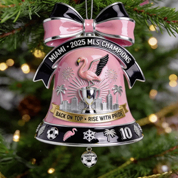 2025 Miami Champions Bell Ornament