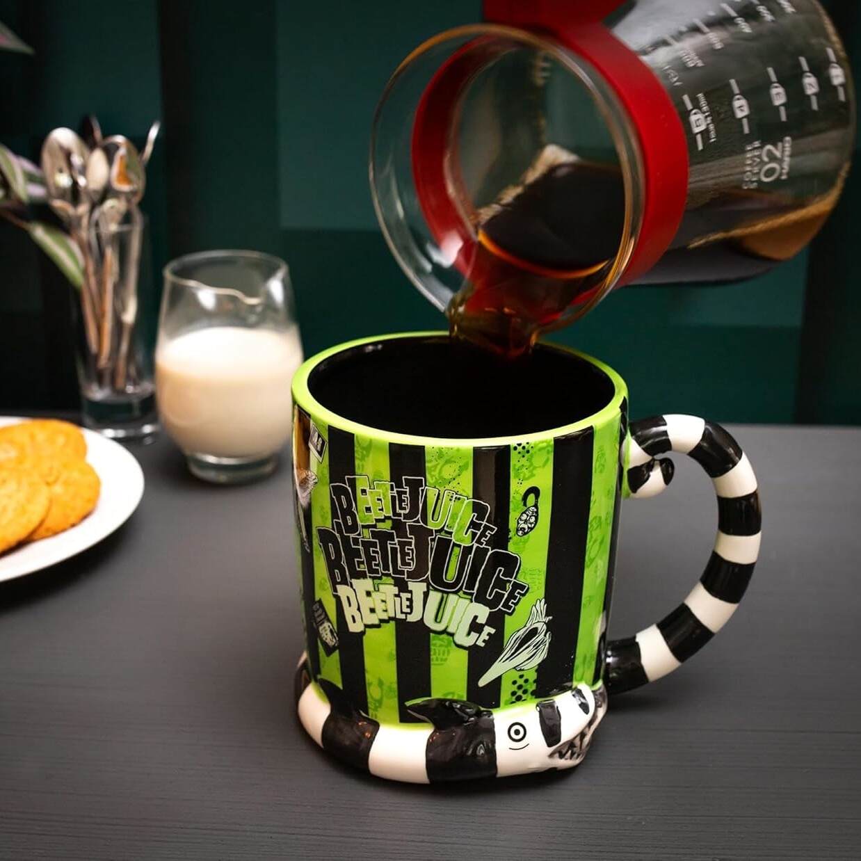 Silver Buffalo Beetlejuice 3D Mug