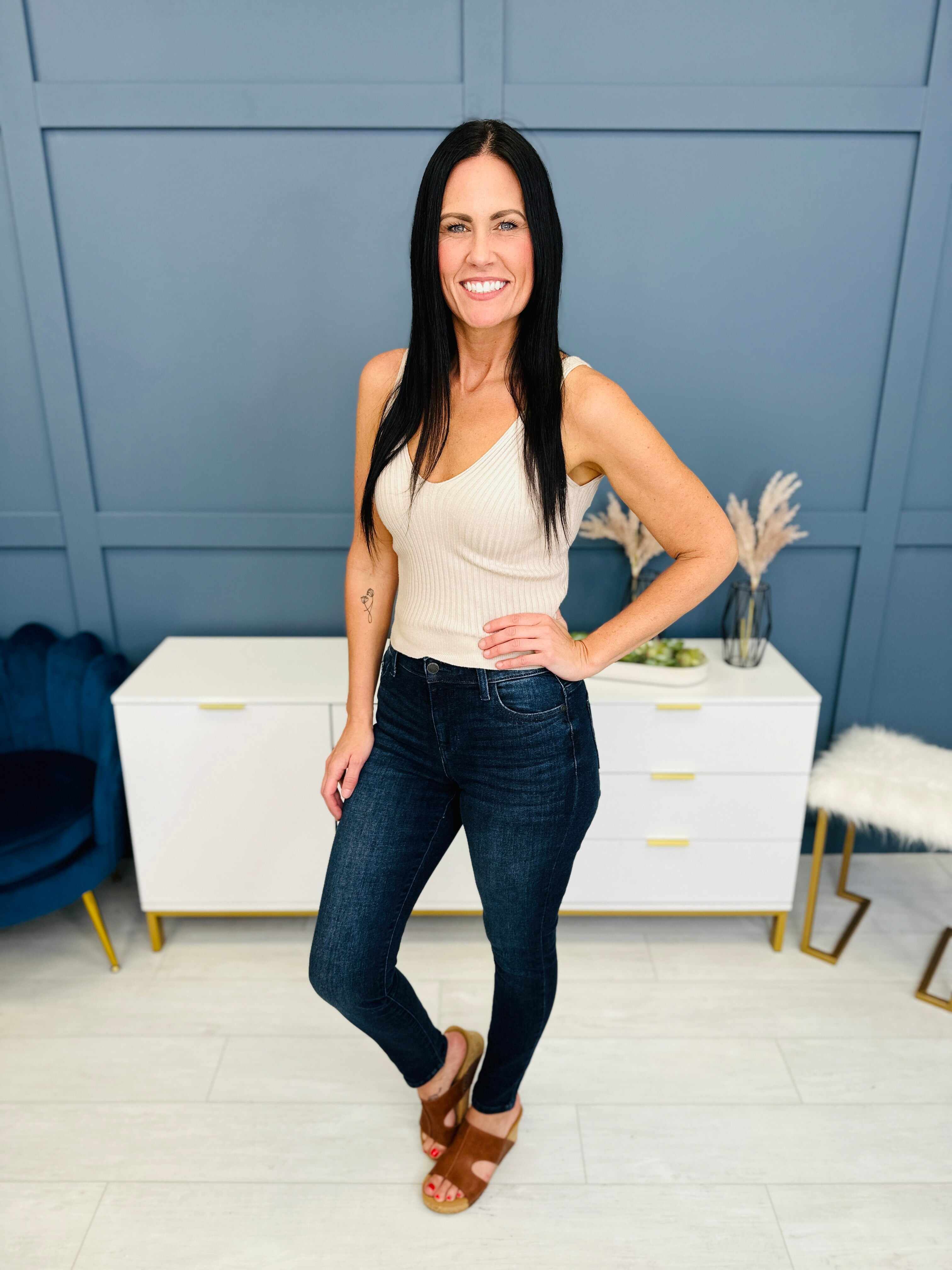 REG/CURVY Dreamland Midrise Skinny Jeans Best Selling