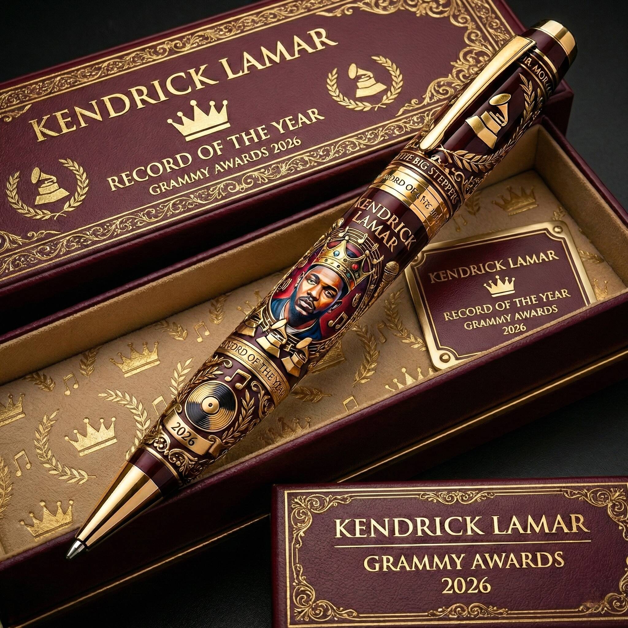 Kendrick Lamar – 2026 Grammy Awards Commemorative Pen