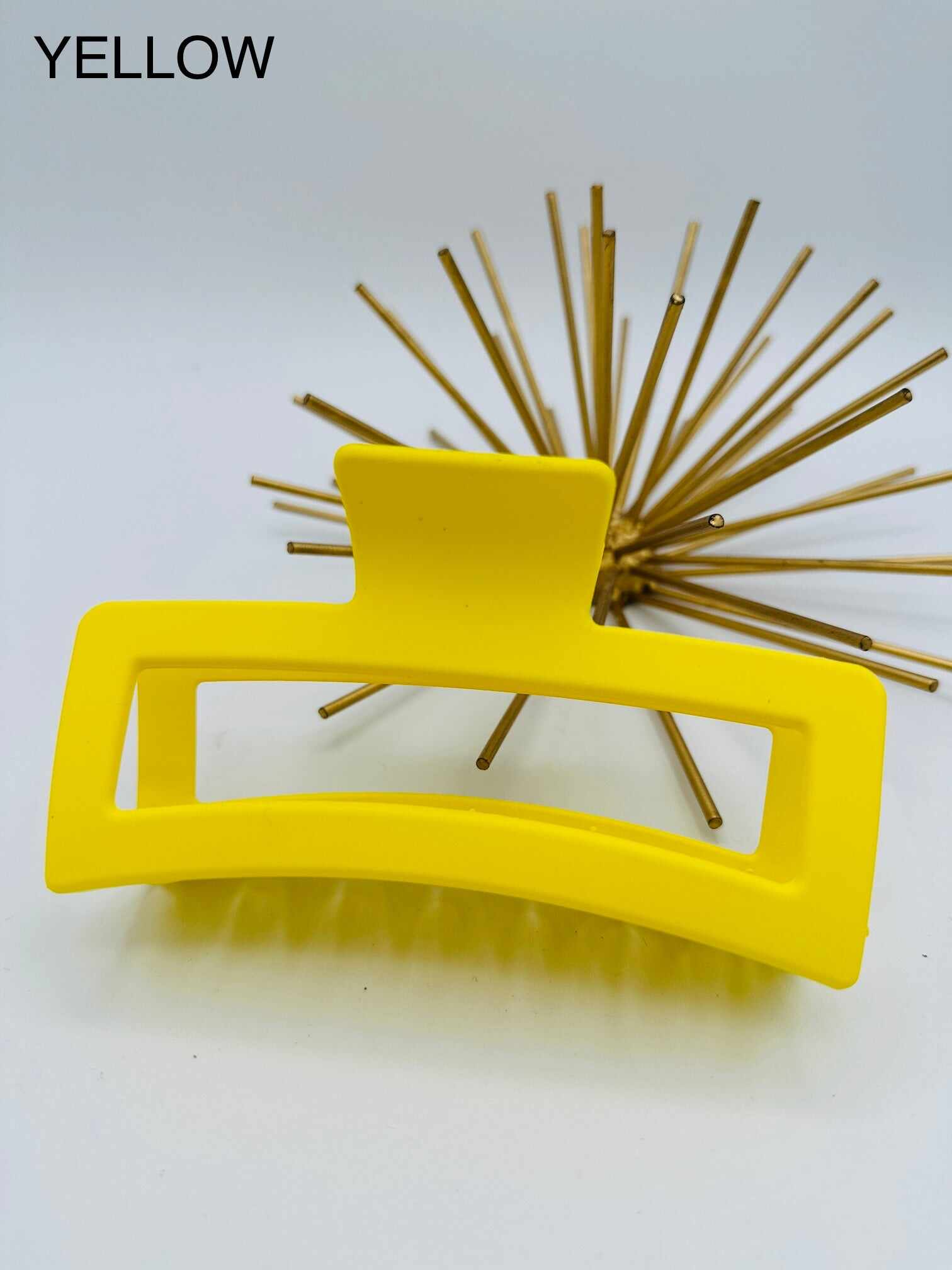 Rectangle Hair Clip- Multiple Colors!