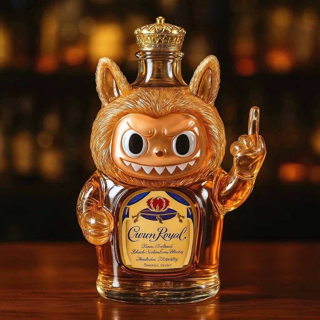 Rebellious Labuu whisky bottle