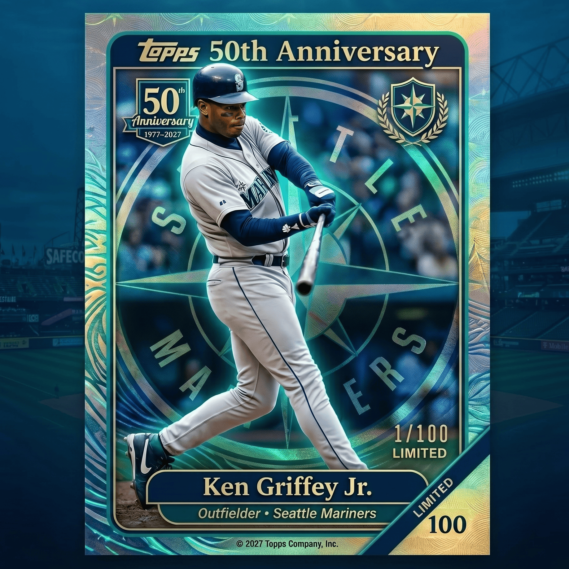 2026 Seattle Mariners 50th Anniversary Hobby Box