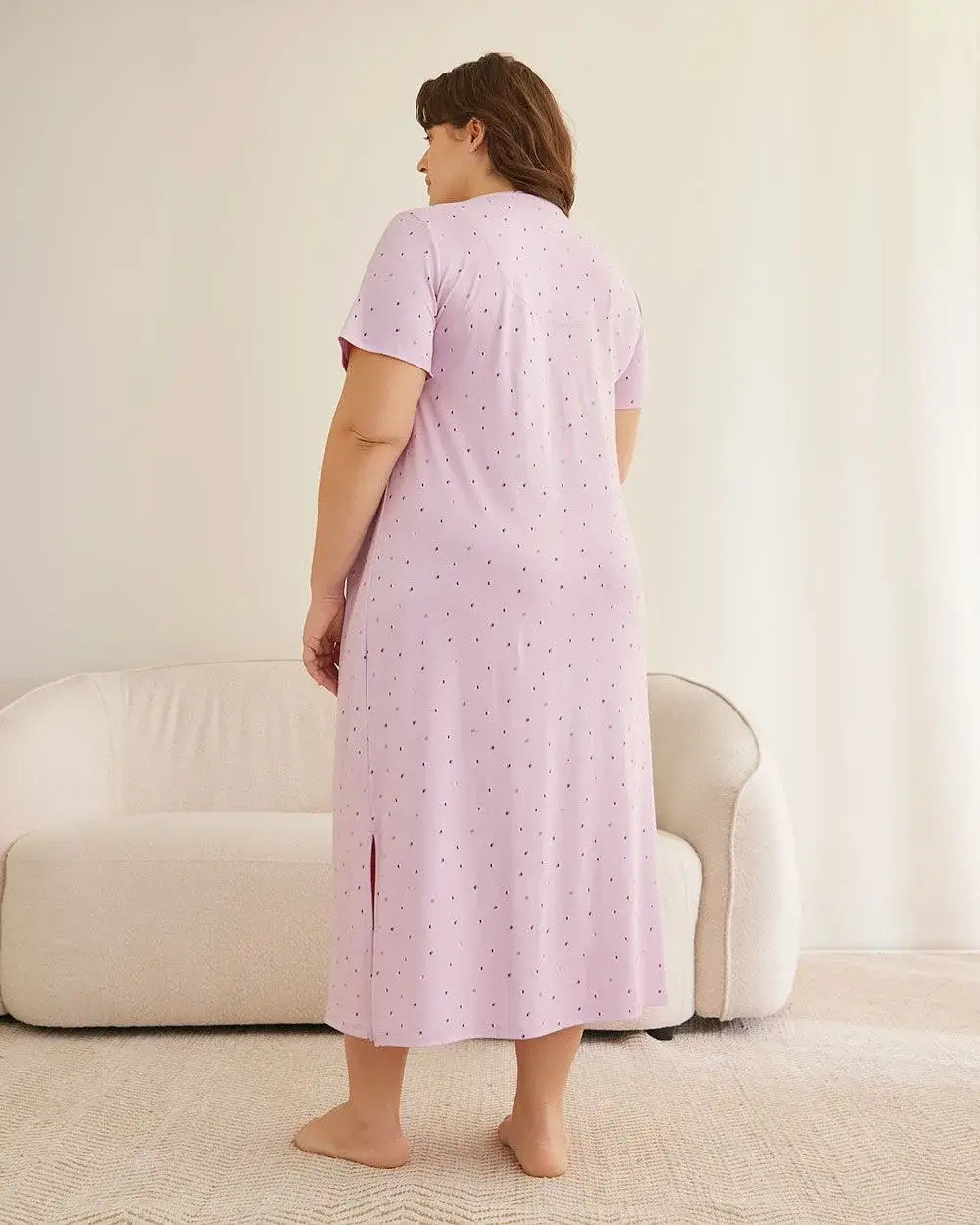 Long Printed Sleepshirt - ti Voglio