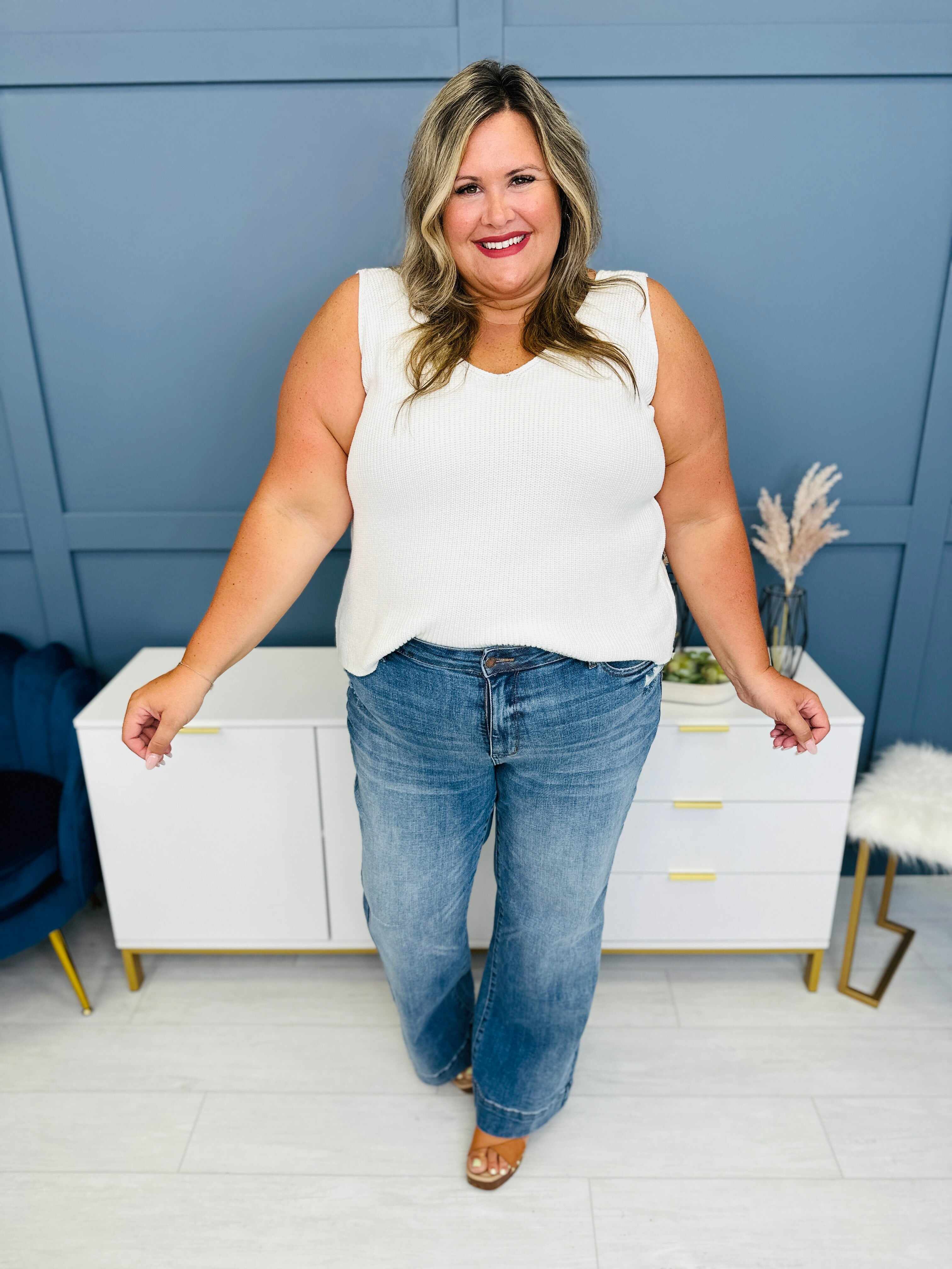 REG/CURVY Need You Now Wide Leg Trouser