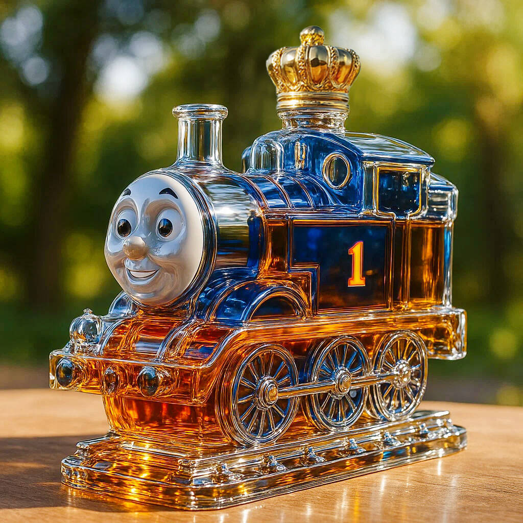 Thomas the Tank Engine whisky bottle