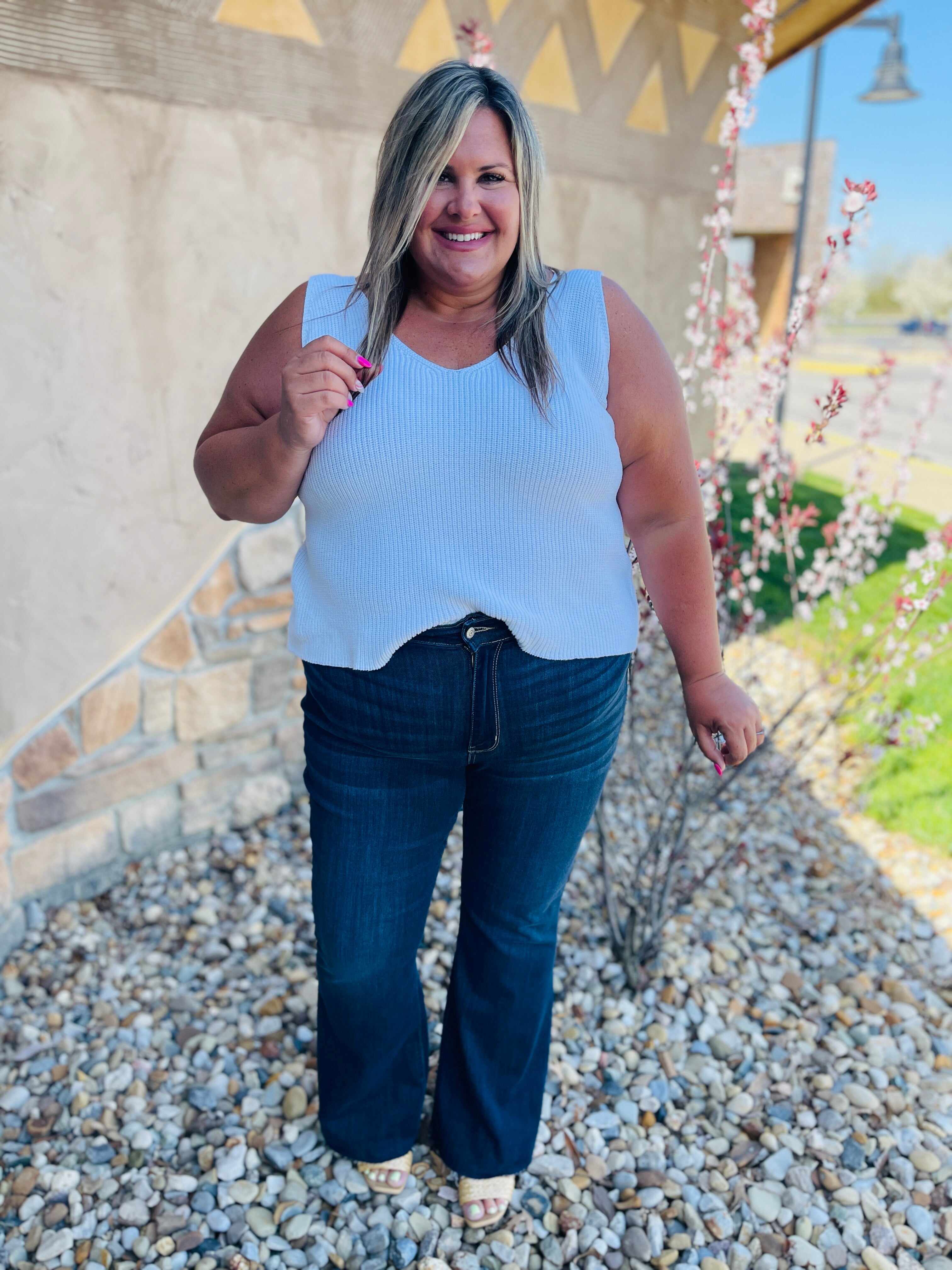 RESTOCK! REG/CURVY See Ya There Flare Jeans