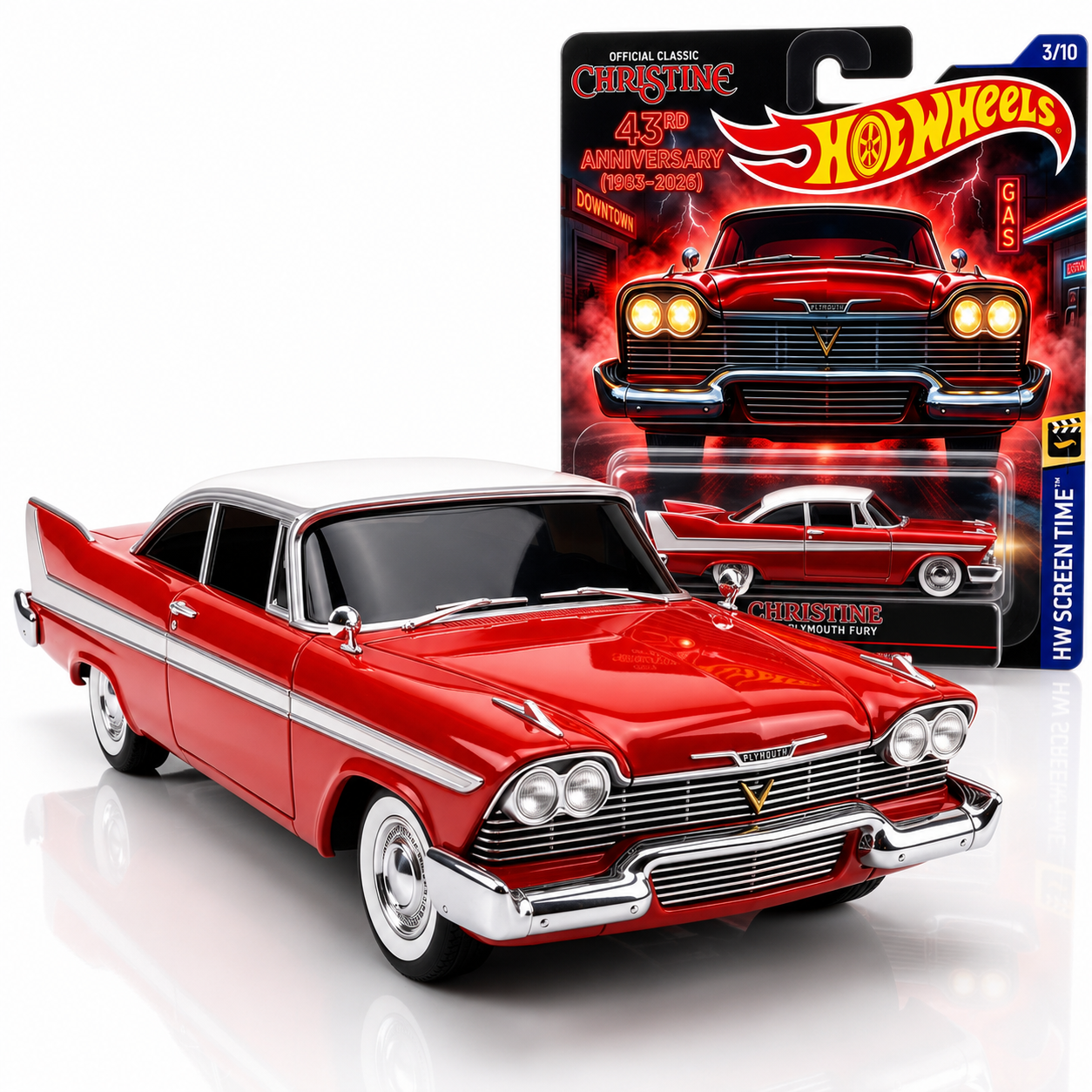 Hot Wheels Christine 43rd Anniversary Edition