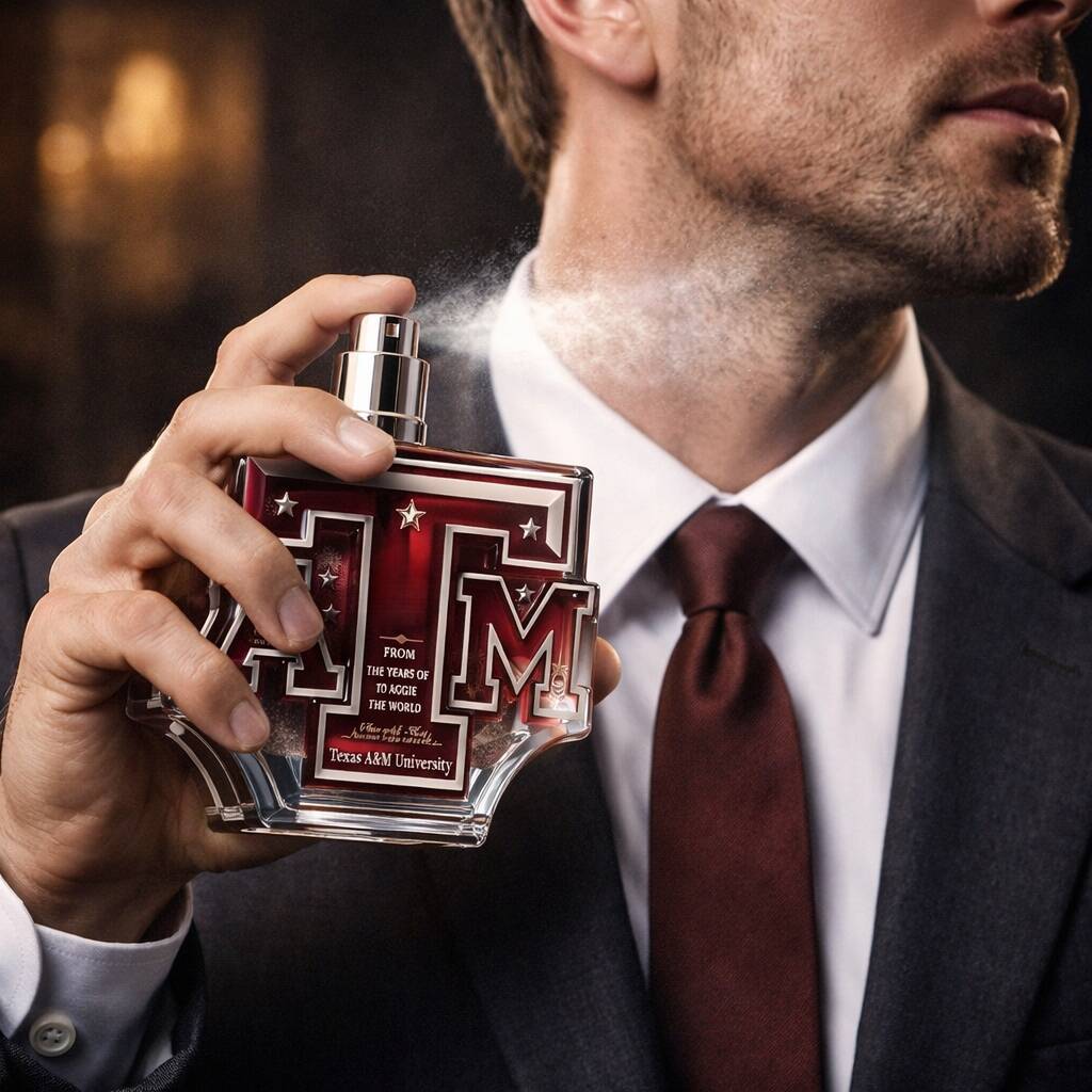 Texas A&M 150th Anniversary Perfume Bottle