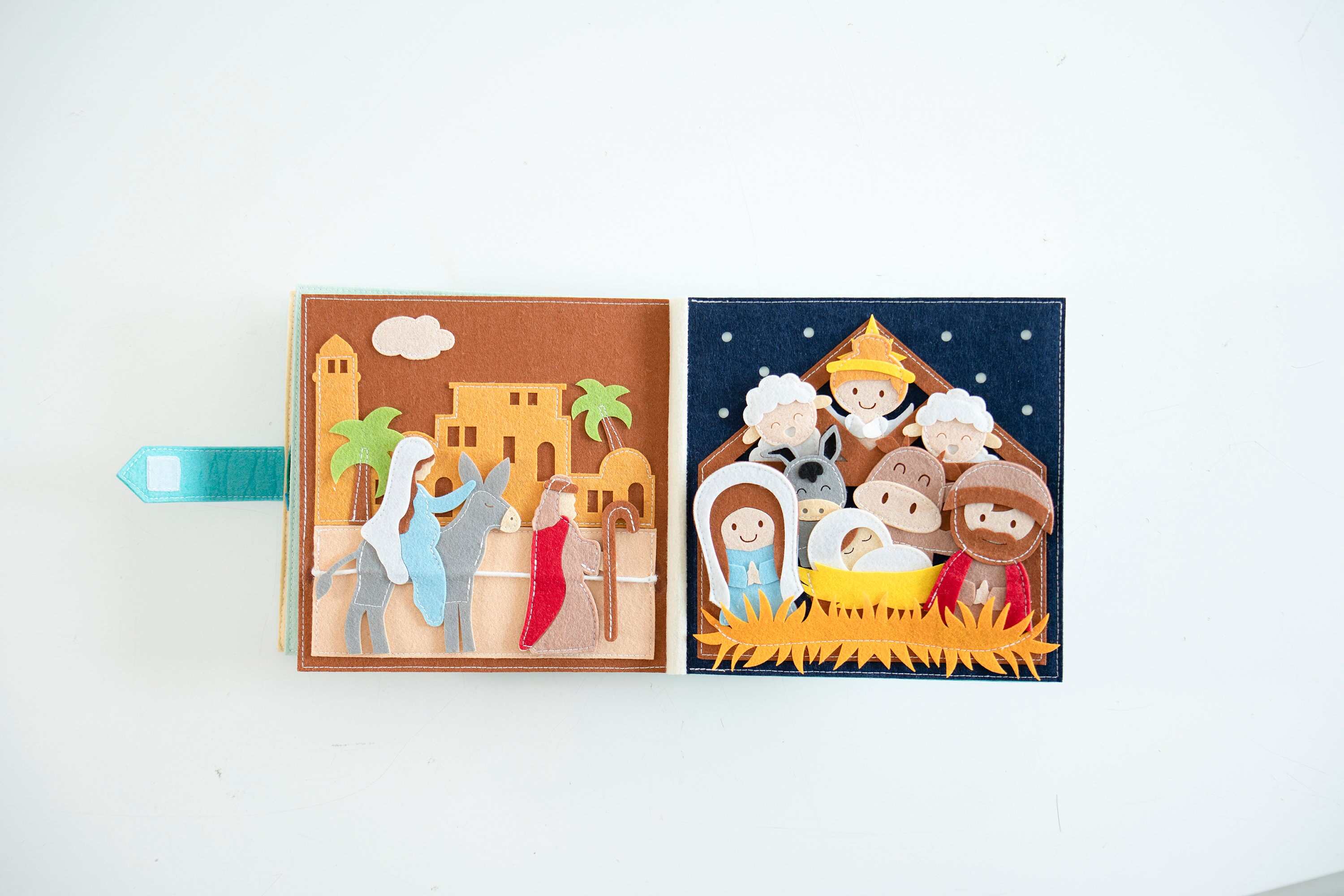 Bible Busy Book-Boy or Girl Baptism Gift