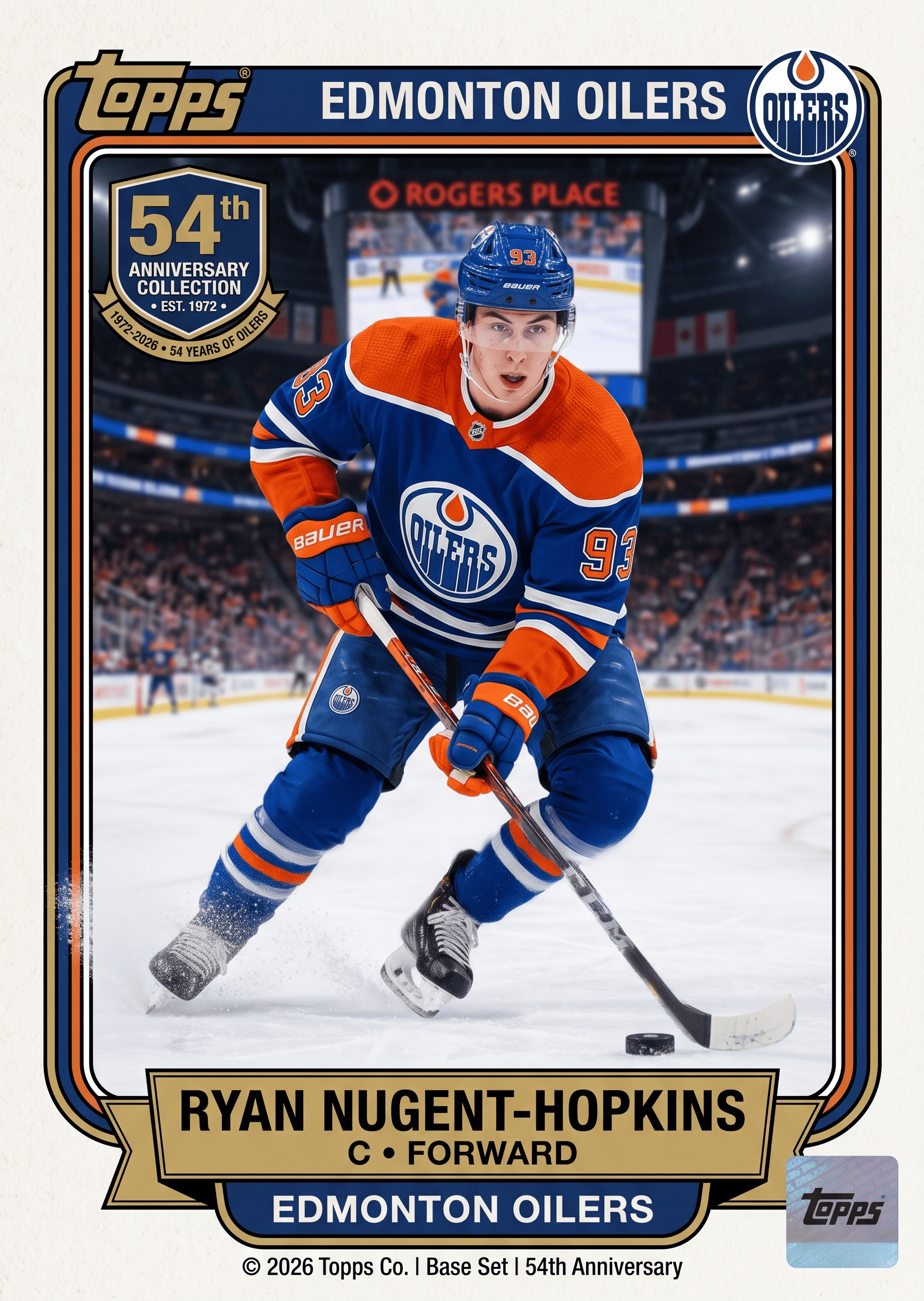 2026 Edmonton Oilers 54th Anniversary Hobby Box