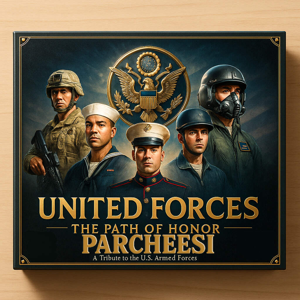 U.S. United Forces Parcheesi Game