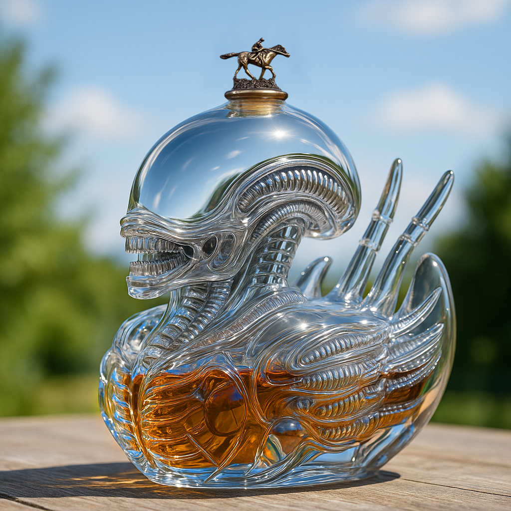 Xenomorph Duck Whisky Bottle