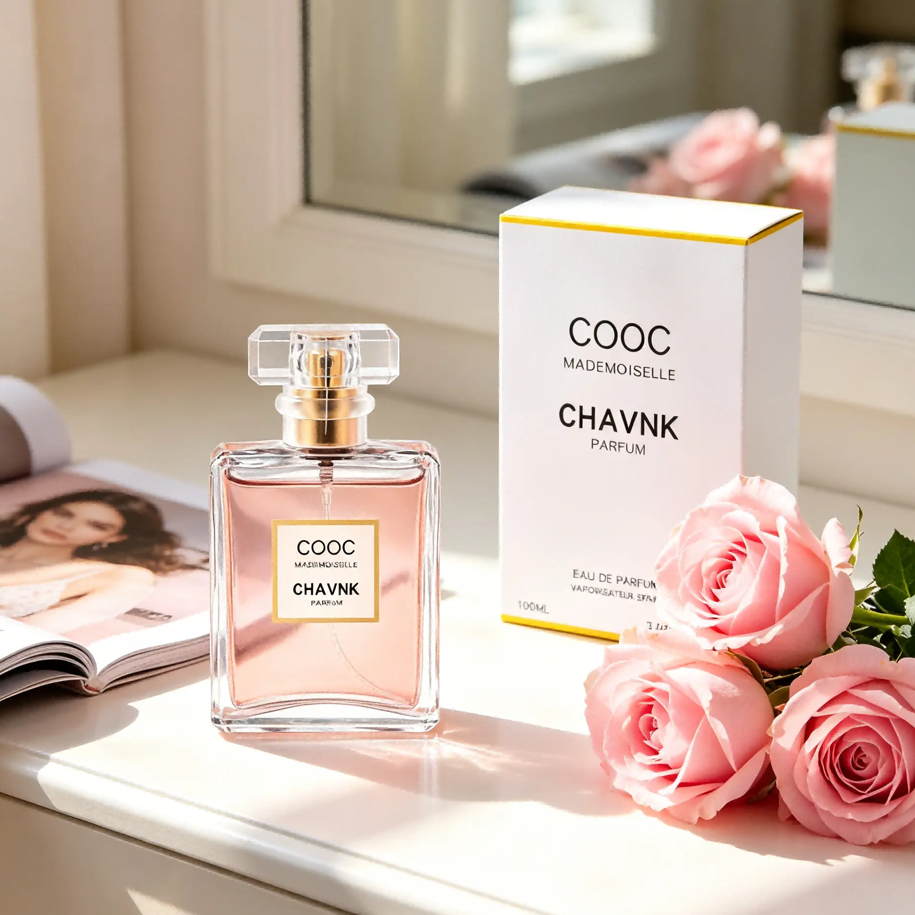 CHAVNK  Women's Eau de Parfum - Classic Floral/Woody Scent(30ml/100ml)