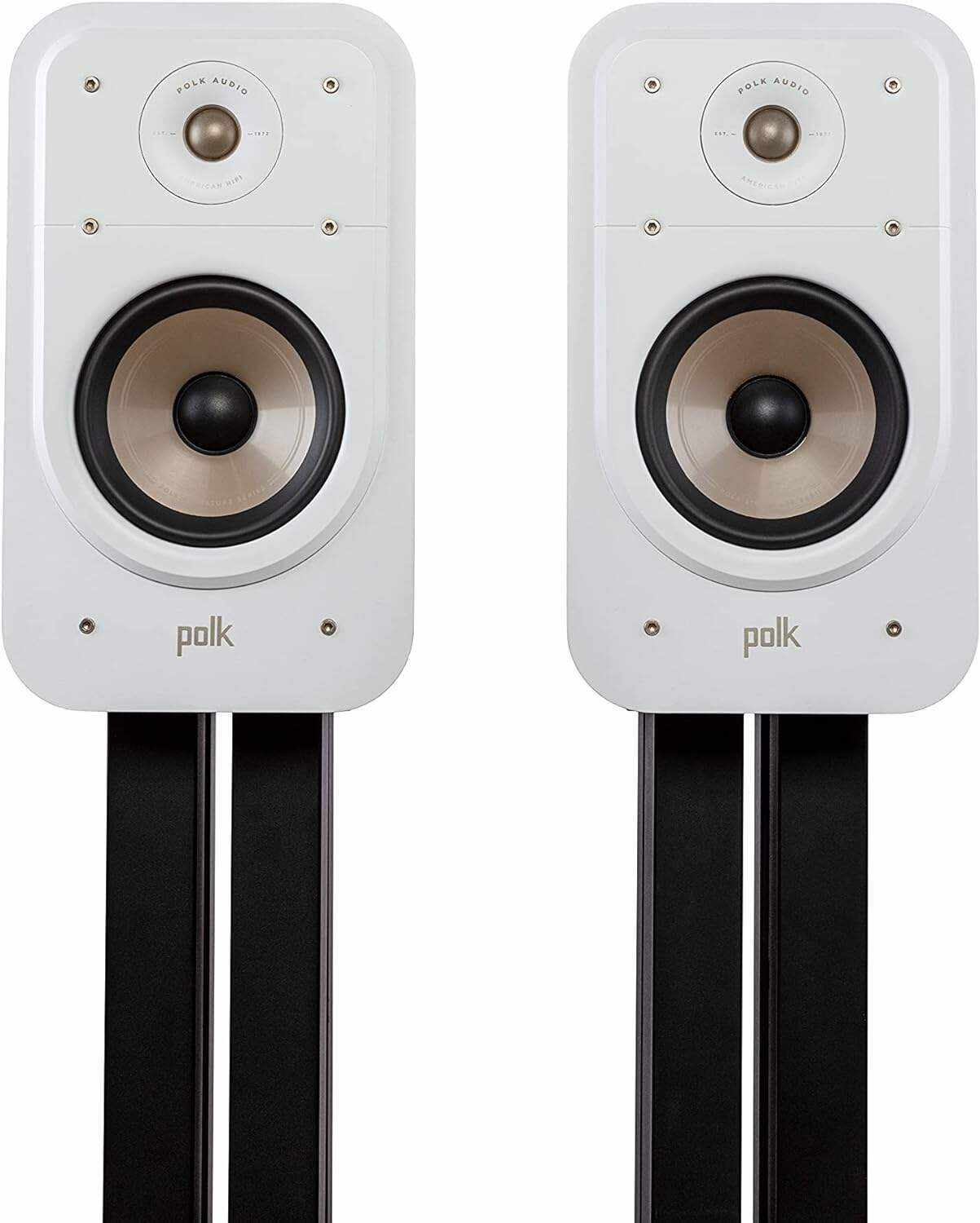 Polk Audio Signature Elite ES20 Bookshelf Speaker - Hi-Res Audio Certified,Dolby Atmos & DTS:X Compatible, 1