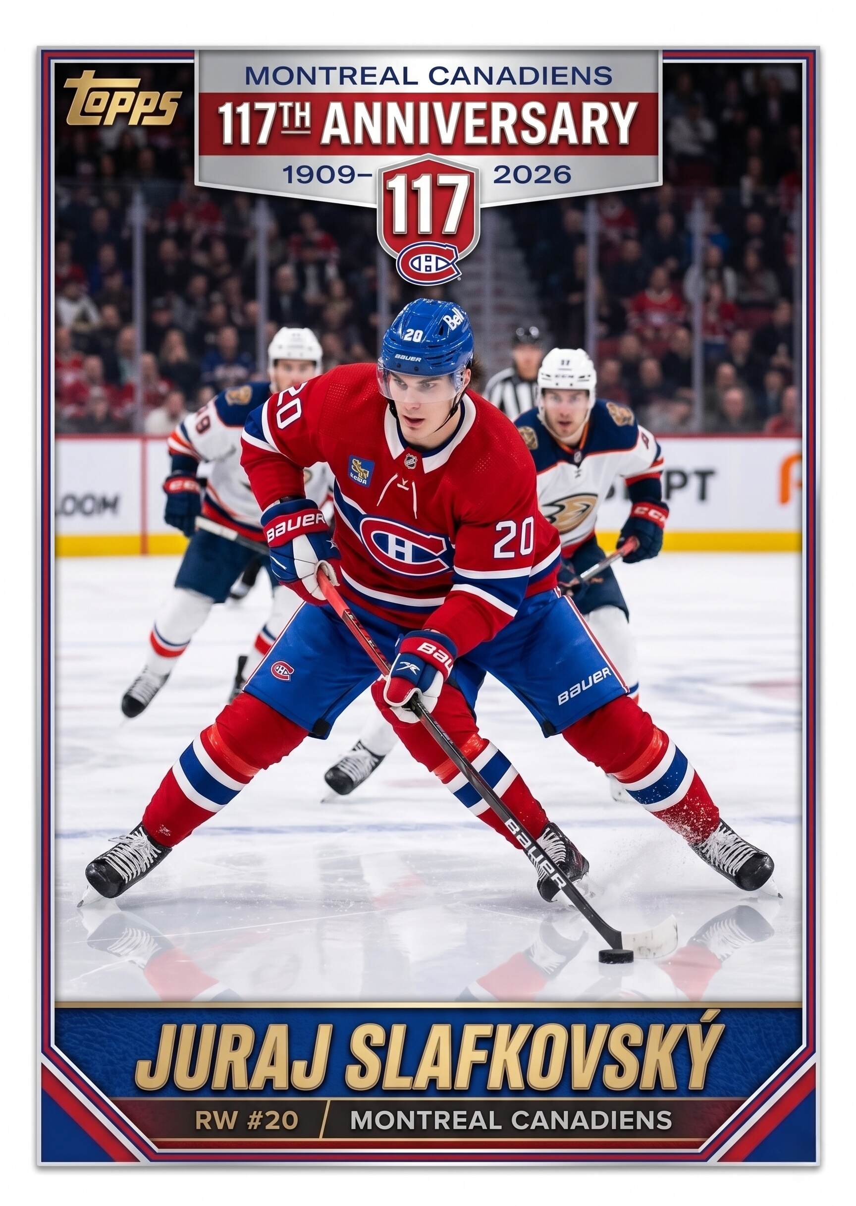 2026 Montreal Canadiens 117th Anniversary Hobby Box