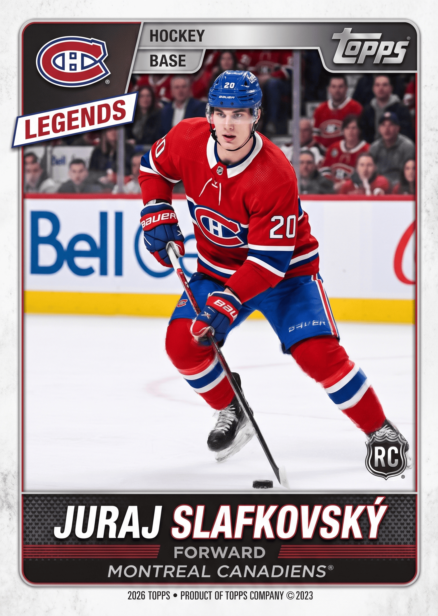 2026 Montreal Canadiens Legends Edition Hobby Box