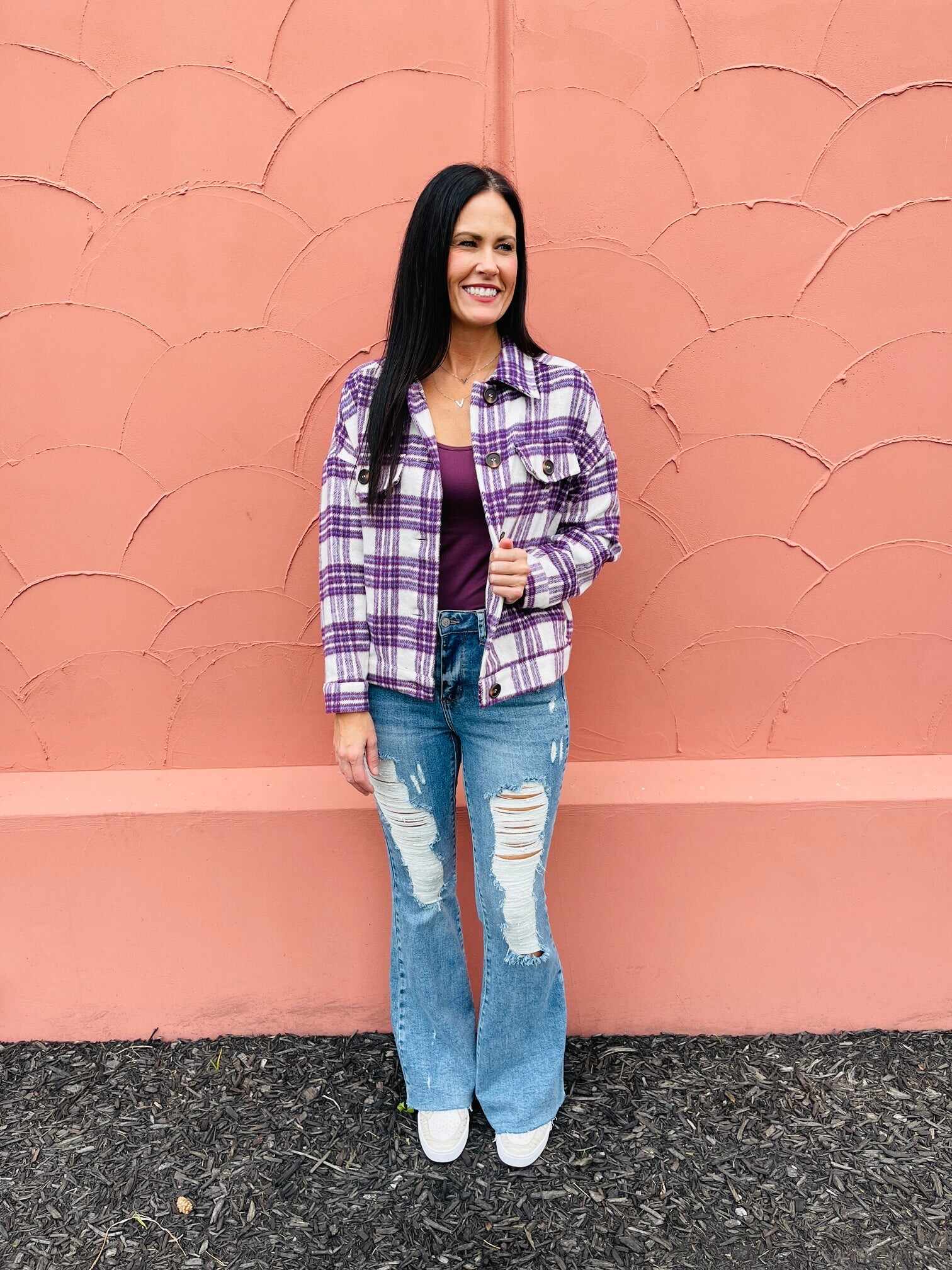 Plus/Reg Dare To Flare Jeans
