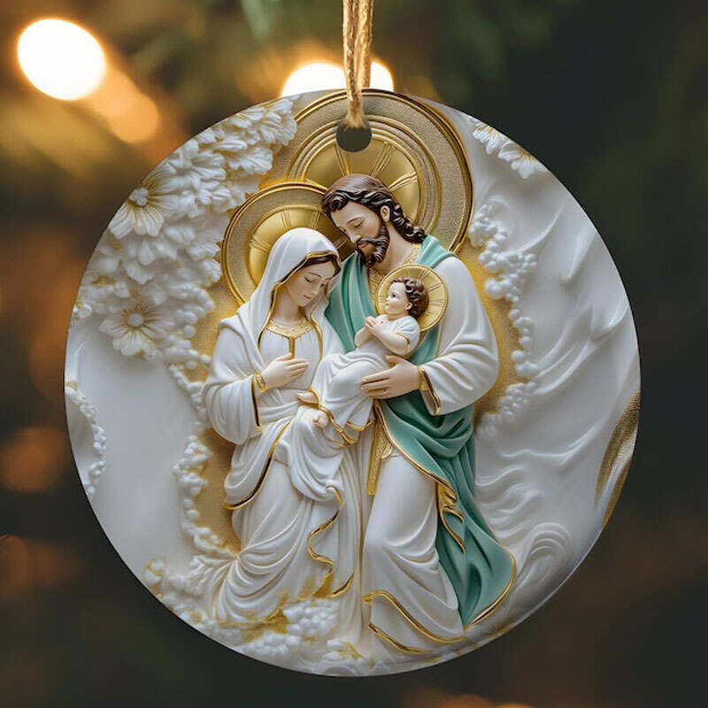 Catholic Christmas Ornament