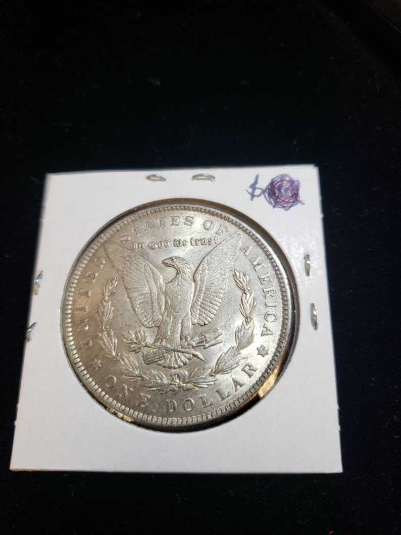 1889 AU+    Silver Morgan  Dollar ! Lot# 201