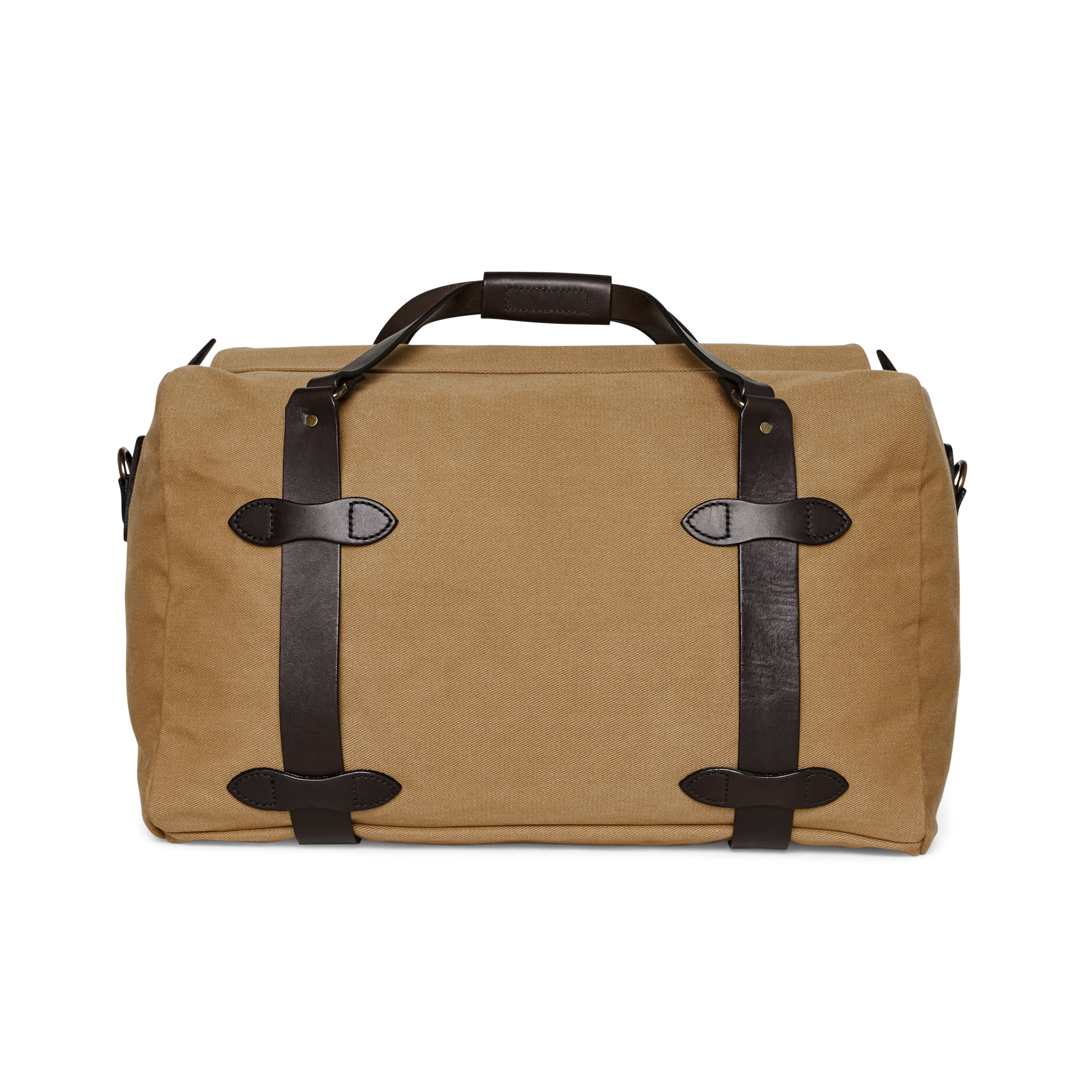 Medium Rugged Twill Duffle Bag - Tan