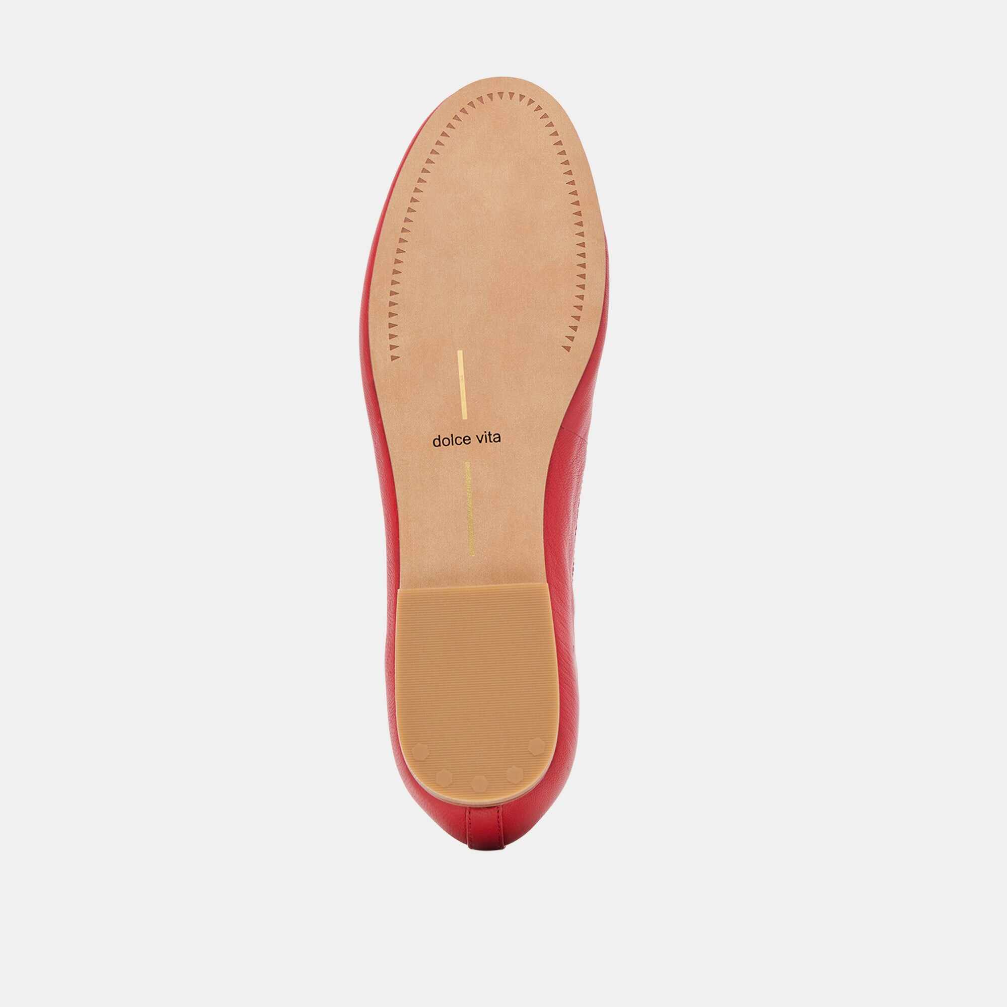 RITLA BALLET FLATS CHERRY LEATHER