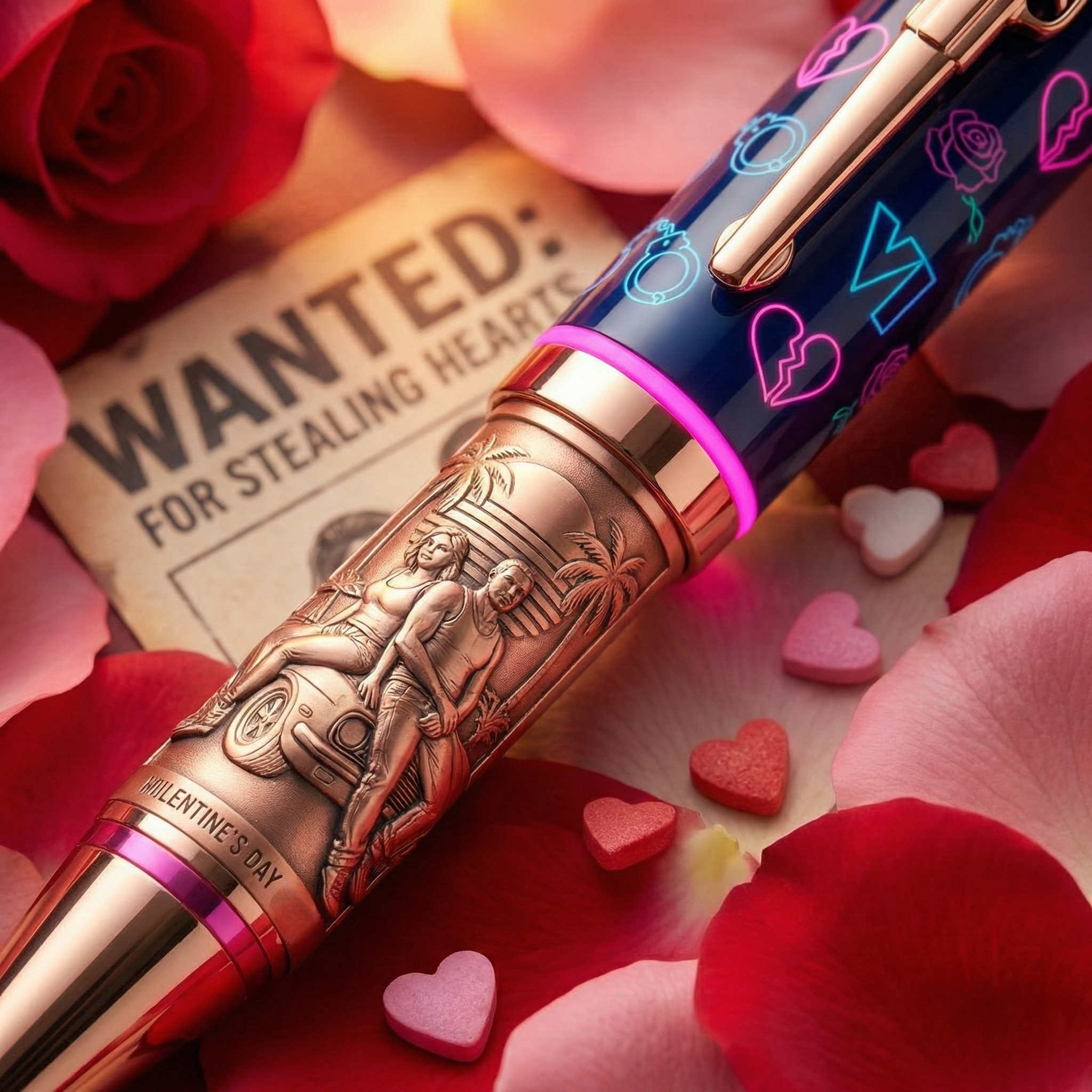 GTA VI Valentine's Day Limited Edition Adventure Commemorative Pen