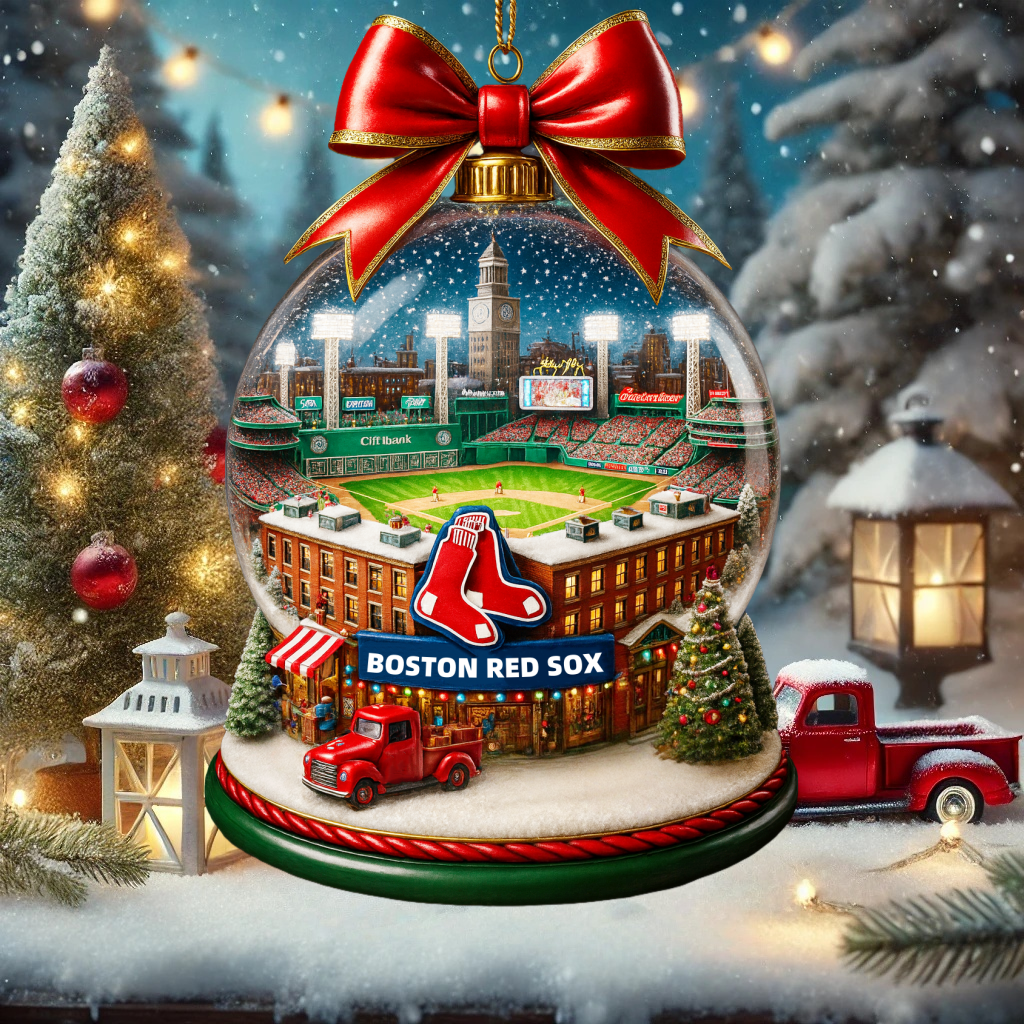Boston Red Sox Christmas Decorations