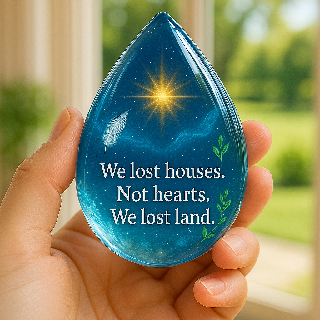 💧 HopeDrop - Flood Resistant Crystals of Strength and Love