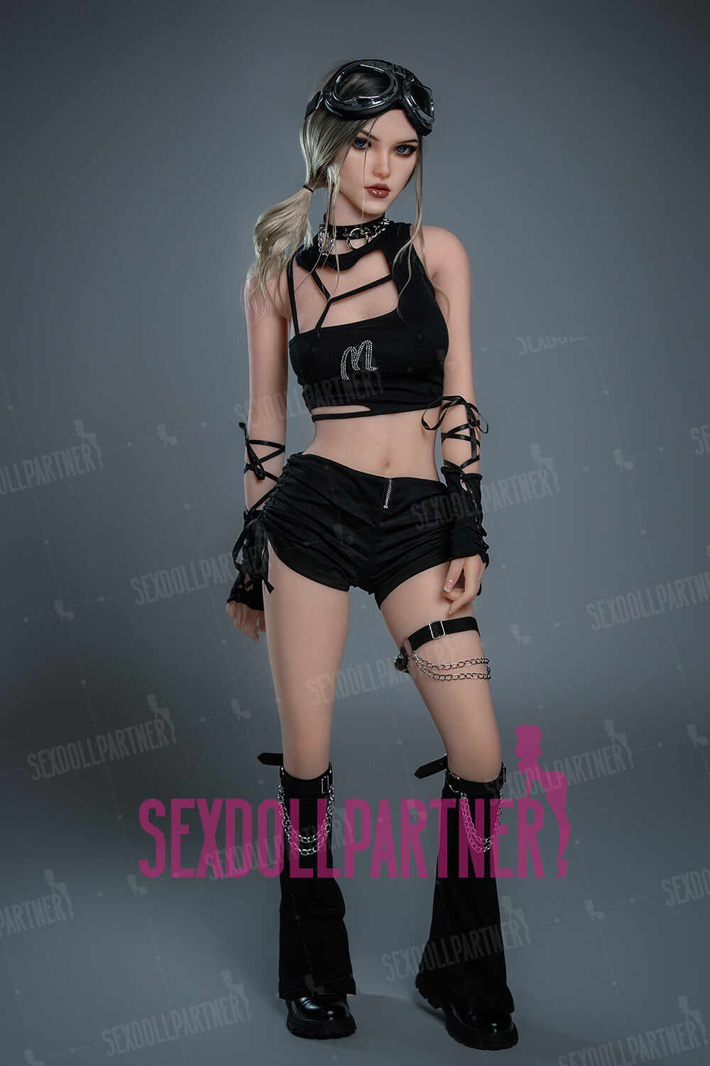 EU Stock - YAMIEE Elva Unique Design 4.92ft/ 150cm K50 TPE Small Boobs Skinny Sex Doll